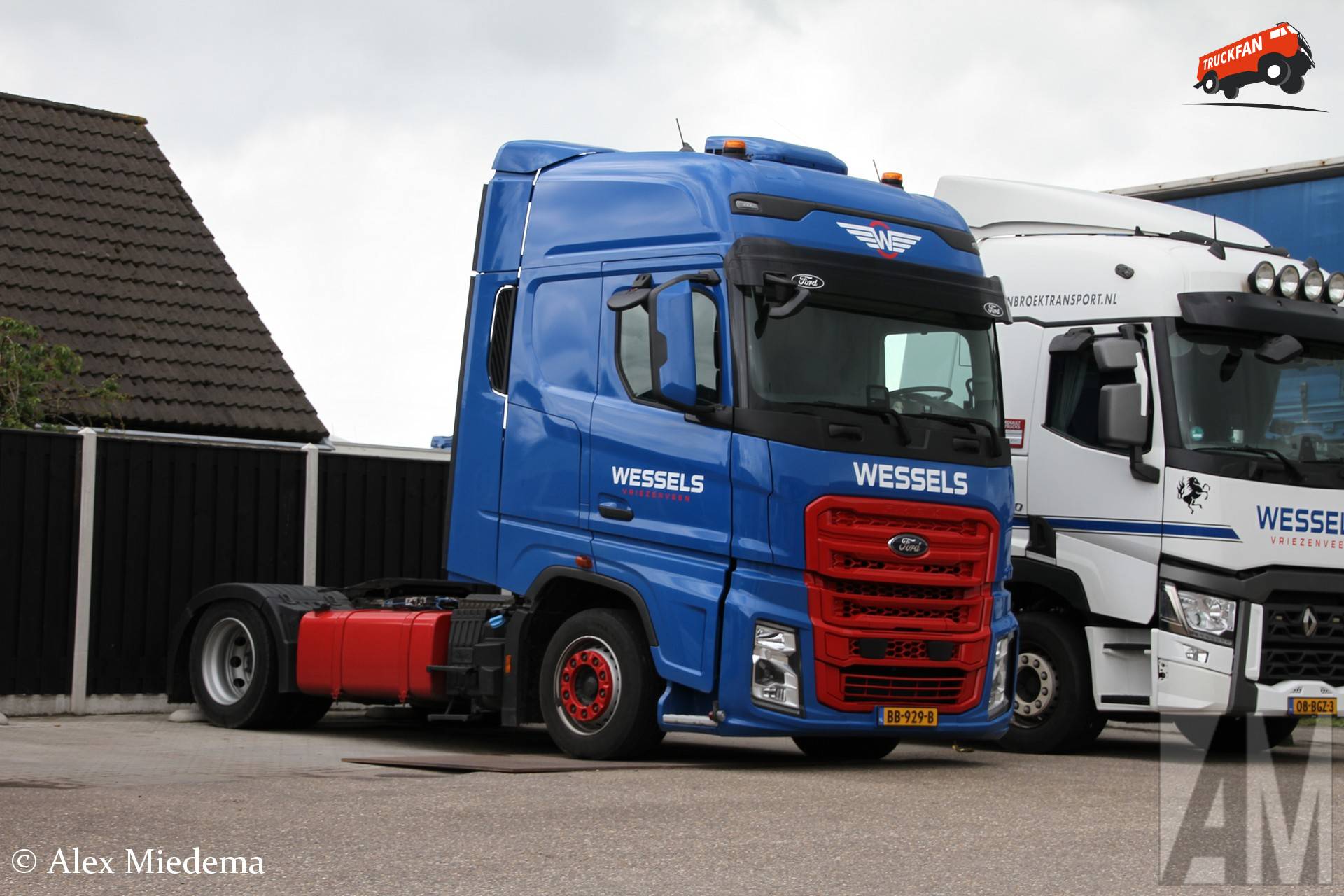 Ford F-Max truck of J. Wessels & Zn