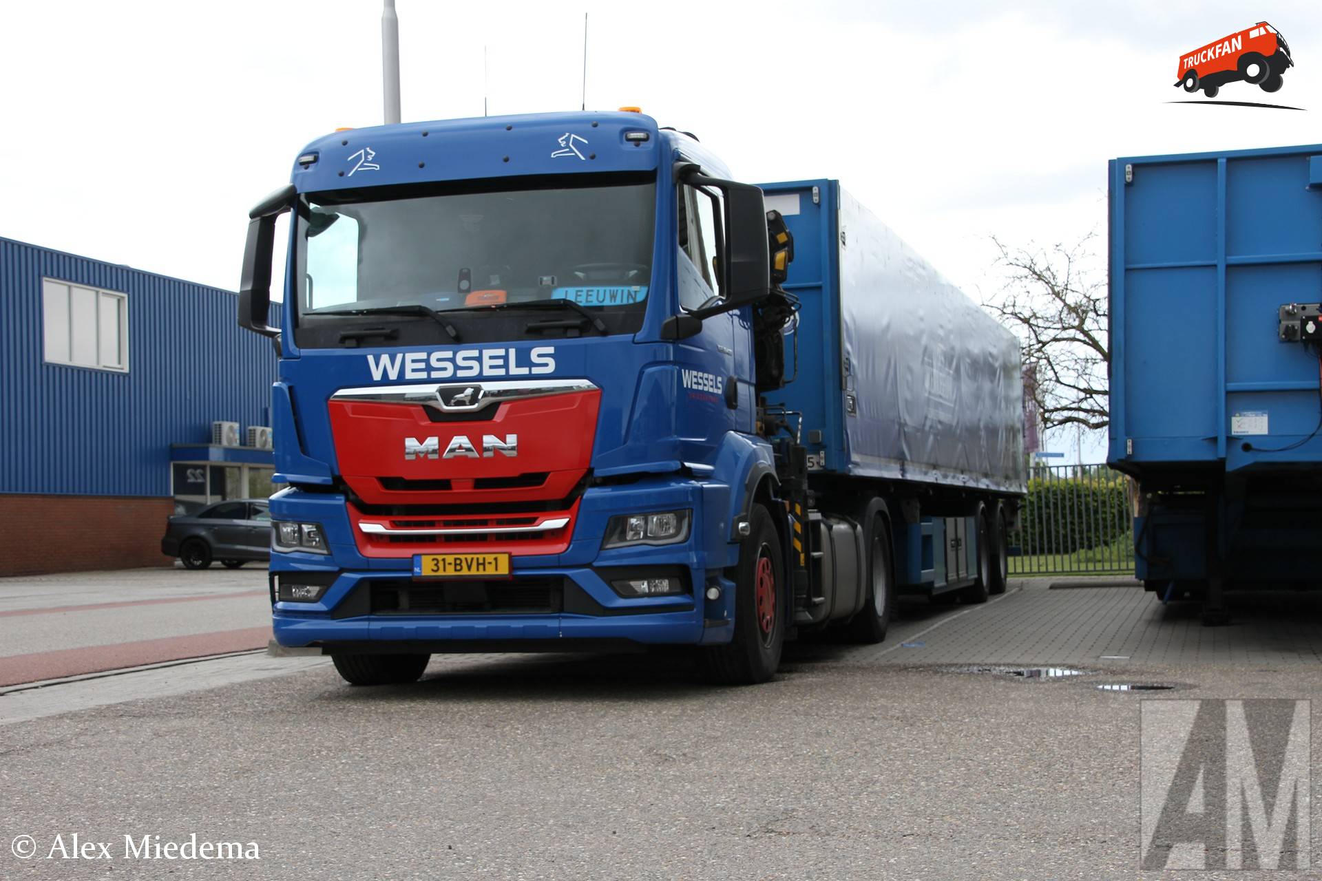 MAN TGS truck owned by J. Wessels & Zn