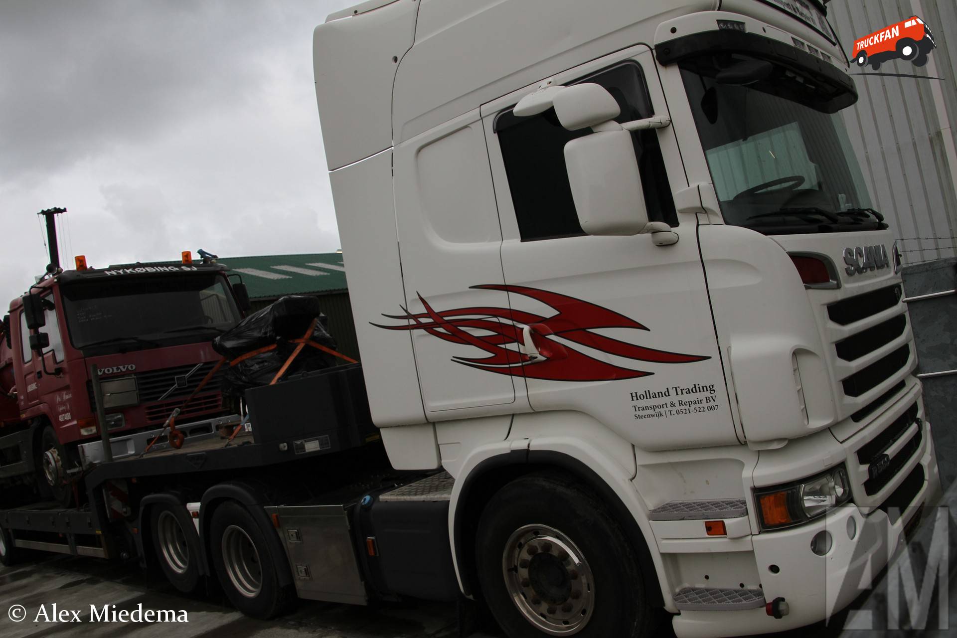 Scania R560 vrachtwagen in Steenwijk