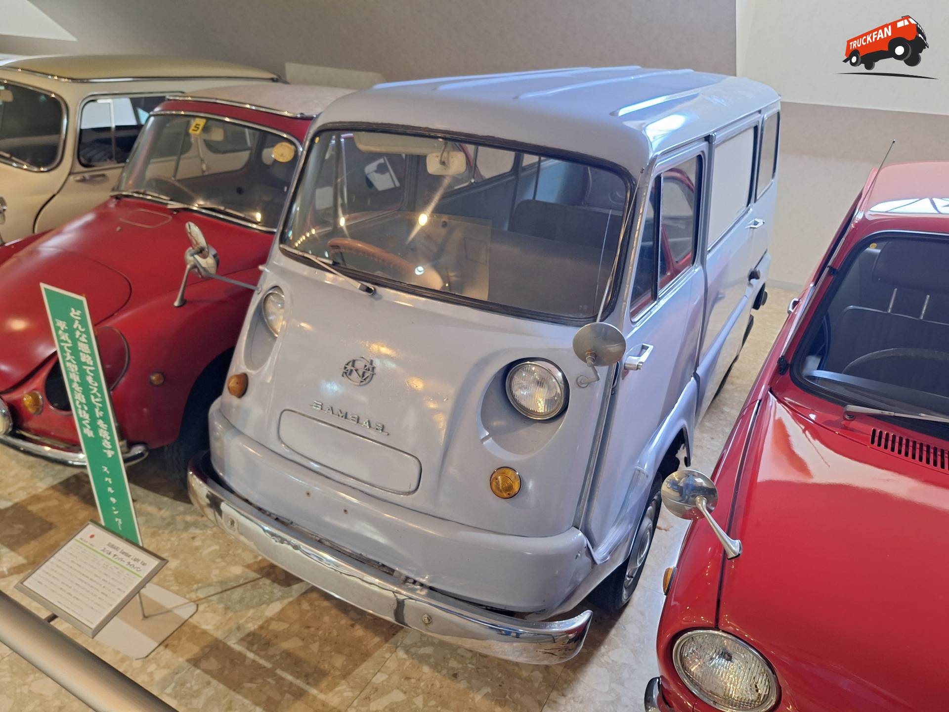 Subaru Sambar Classic in Motorcar Museum Japan