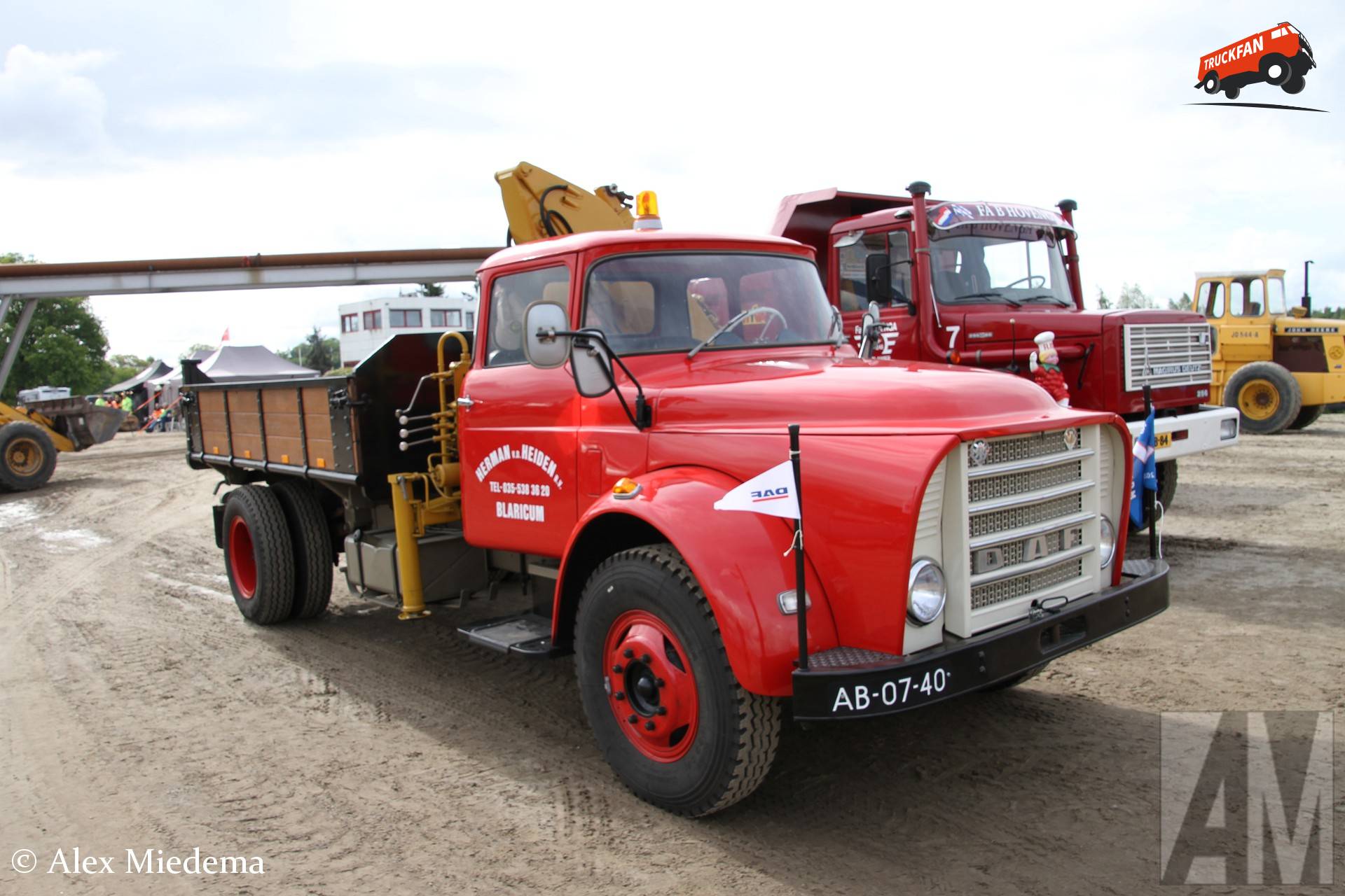 DAF A16 vrachtwagen uit 1966