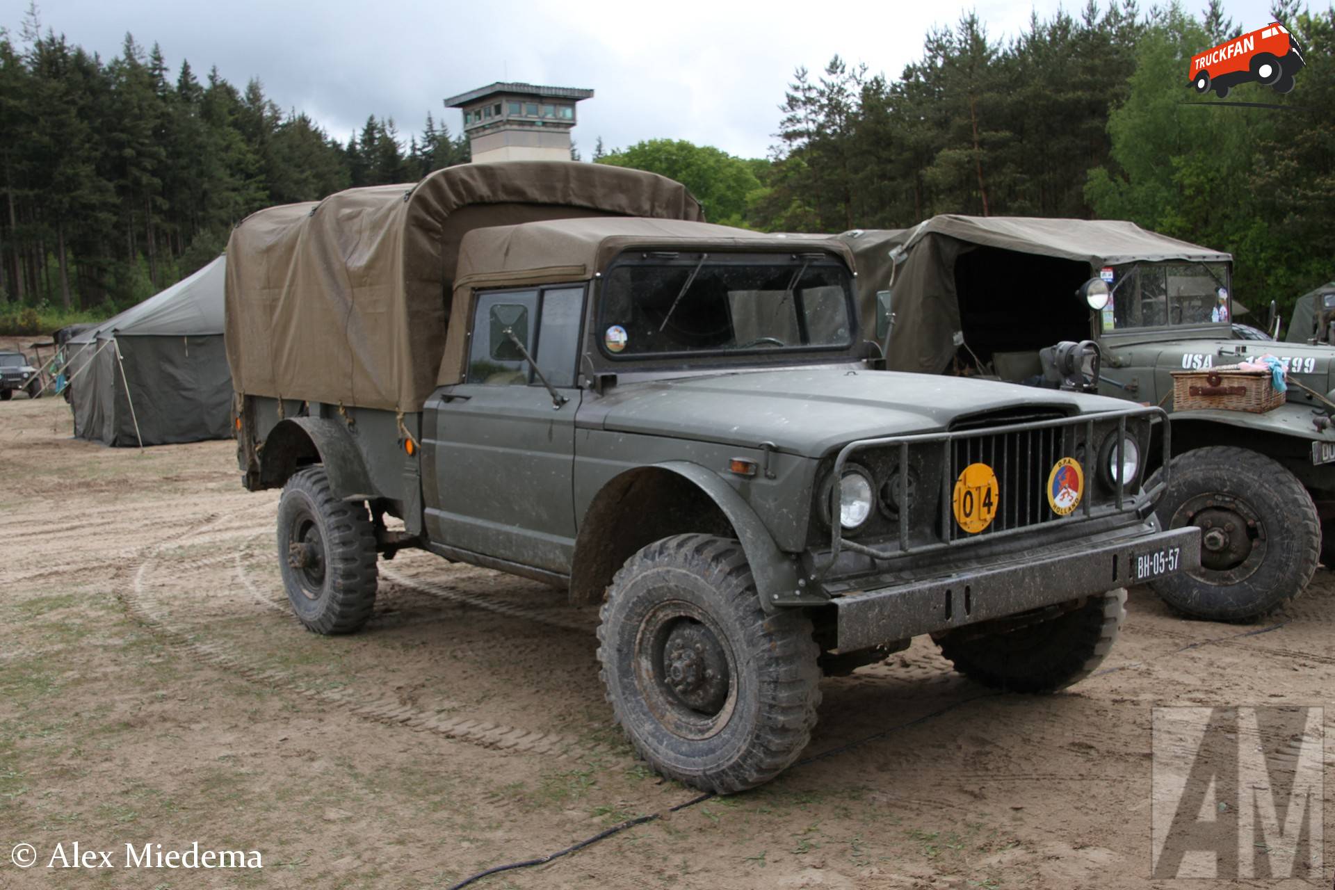 Kaiser-Jeep M715 bij Dutch Peace Army evenement 2026