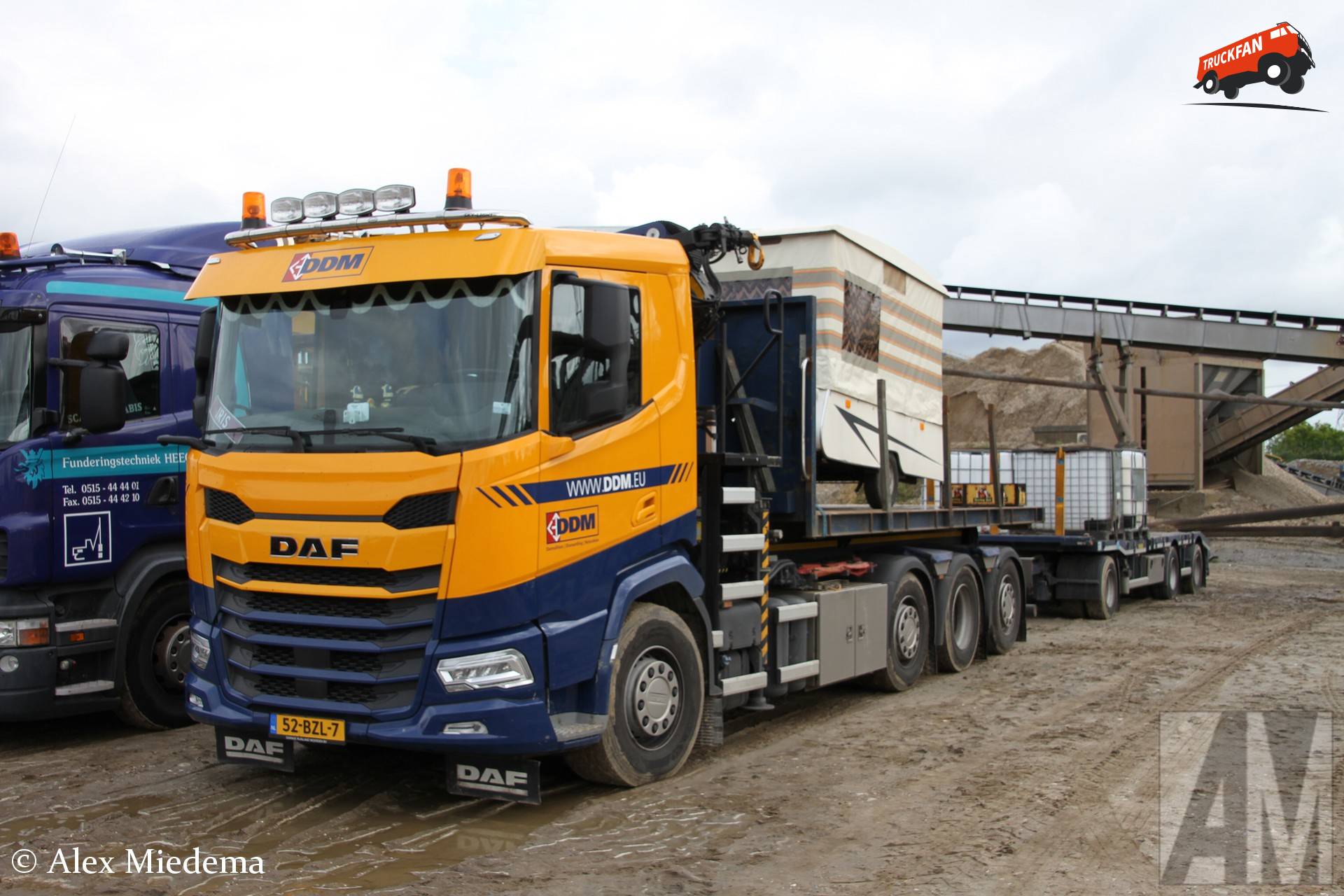 DAF XD-wagen van DDM Transport B.V.