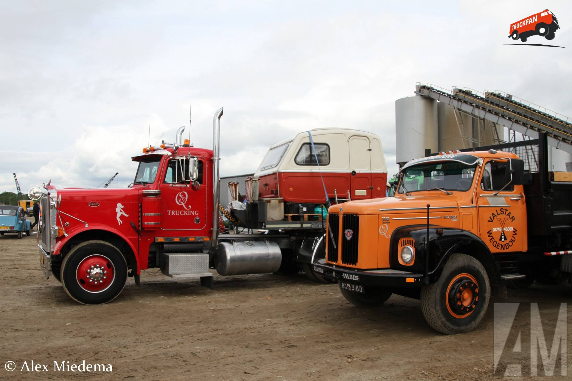 Peterbilt 379 en Scania LT110 bij Higro Markelo 2026