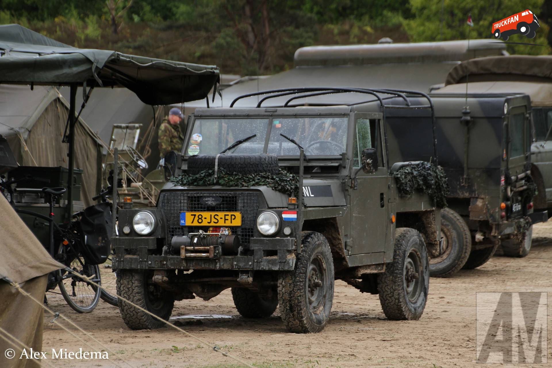 Land Rover 88 tijdens Dutch Peace Army Hemelvaartsweekend 2026