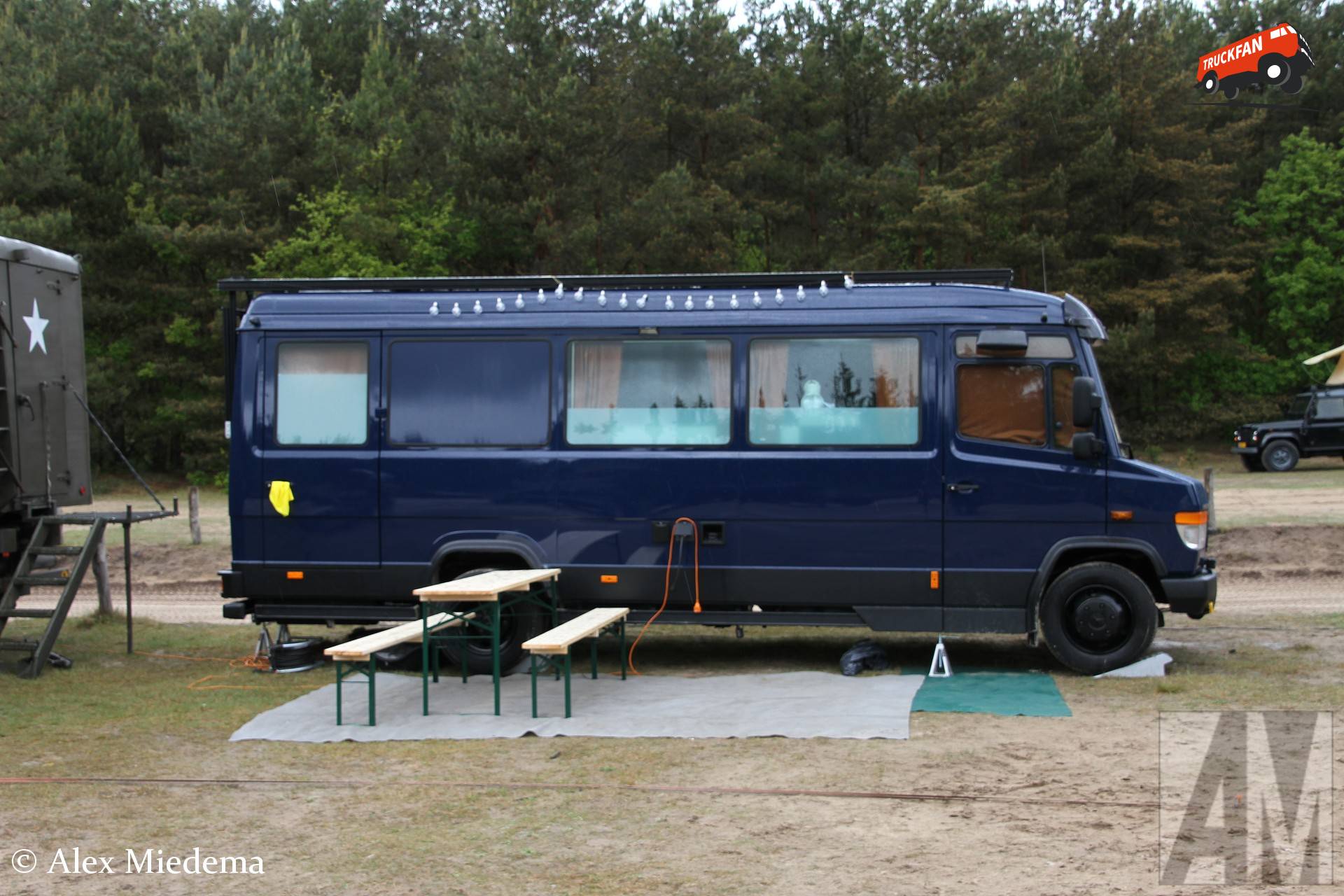 Mercedes-Benz Vario 815D bij Dutch Peace Army Hemelvaartsweekend 2026