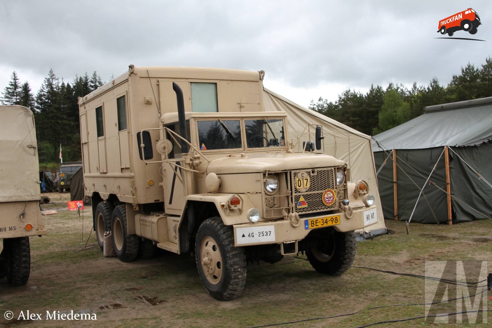 Kaiser M35 op het Dutch Peace Army Hemelvaartsweekend