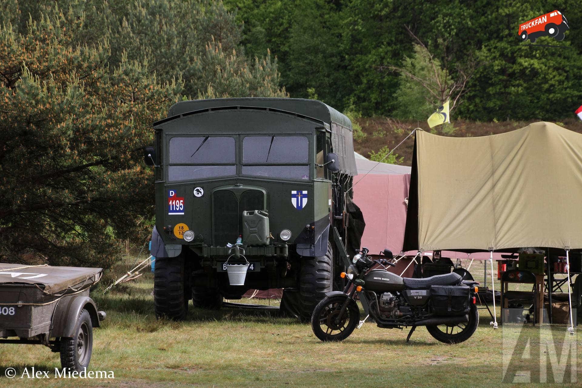 AEC Matador 0853 op Militair oefenterrein Havelterberg