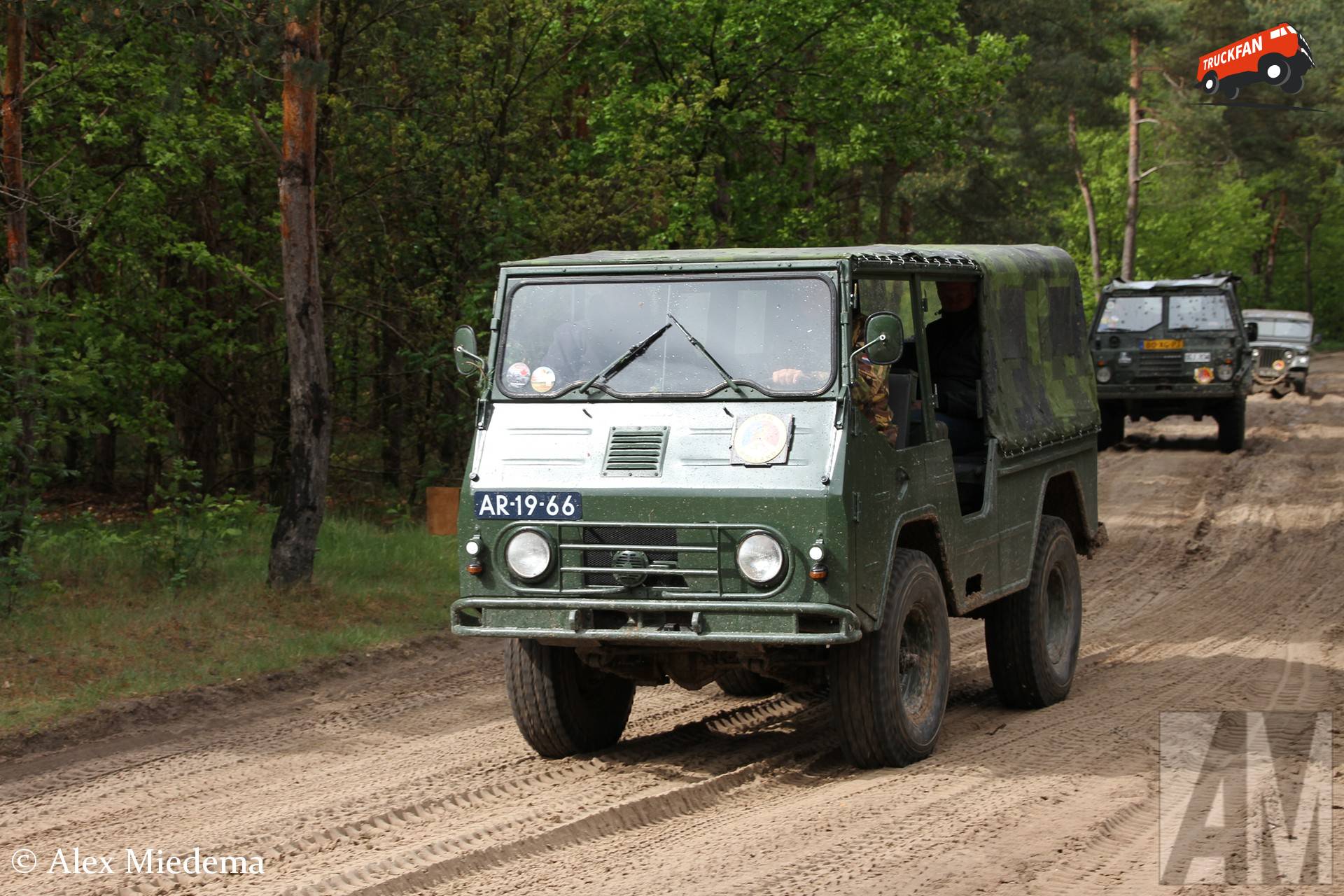 Volvo L3314 Laplander op Militair Oefenterrein Havelterberg