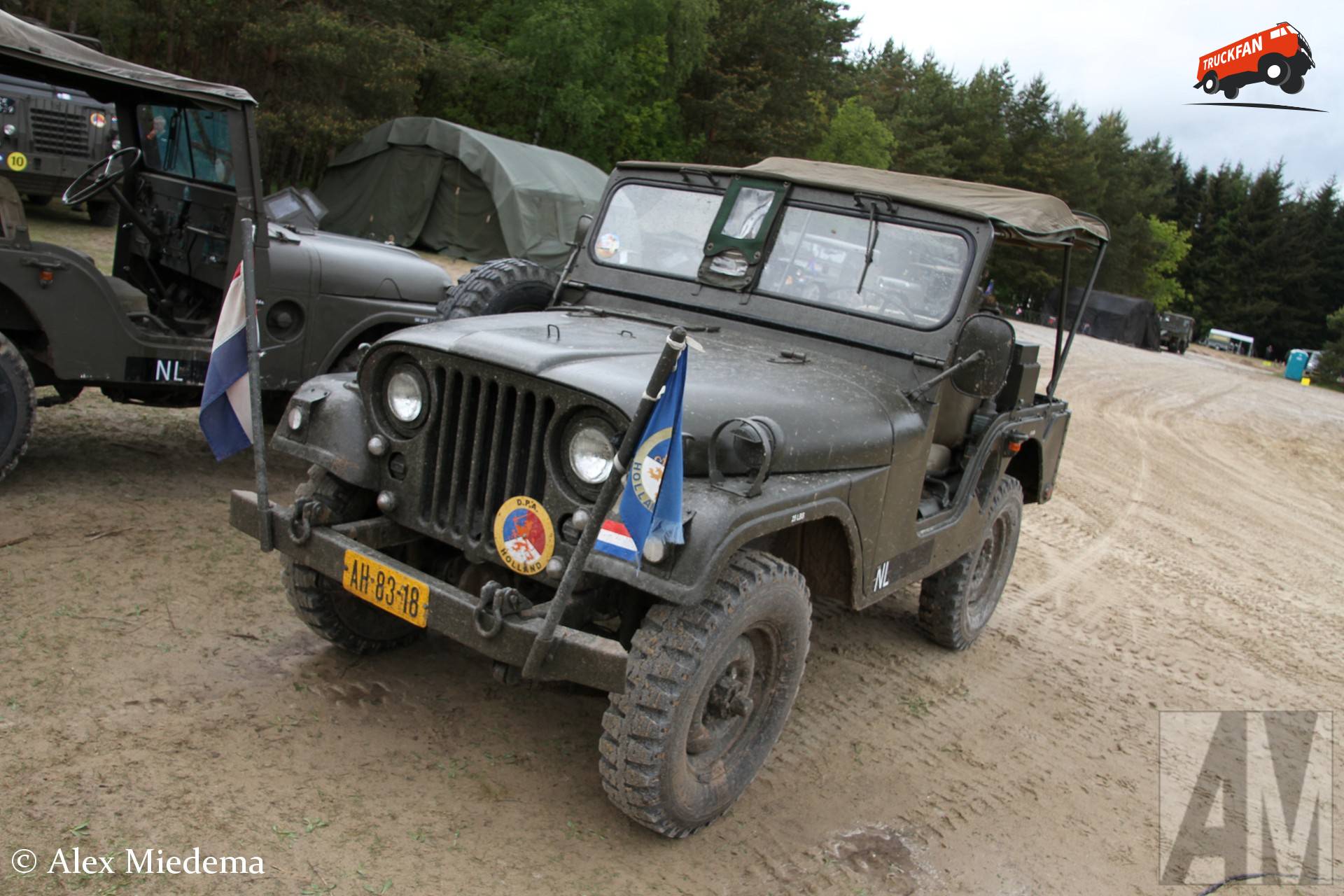 Nekaf M38A1 from 1955 during a Dutch Peace Army event