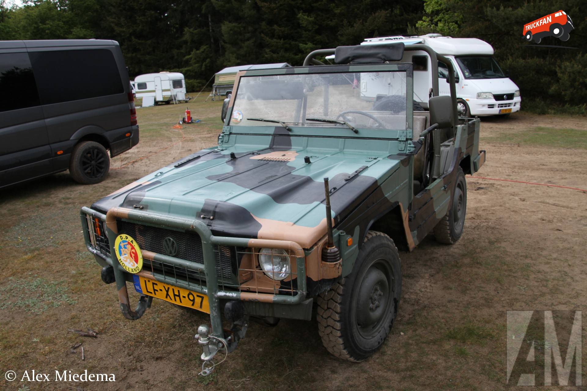 VW Iltis Typ 183 tijdens Dutch Peace Army evenement
