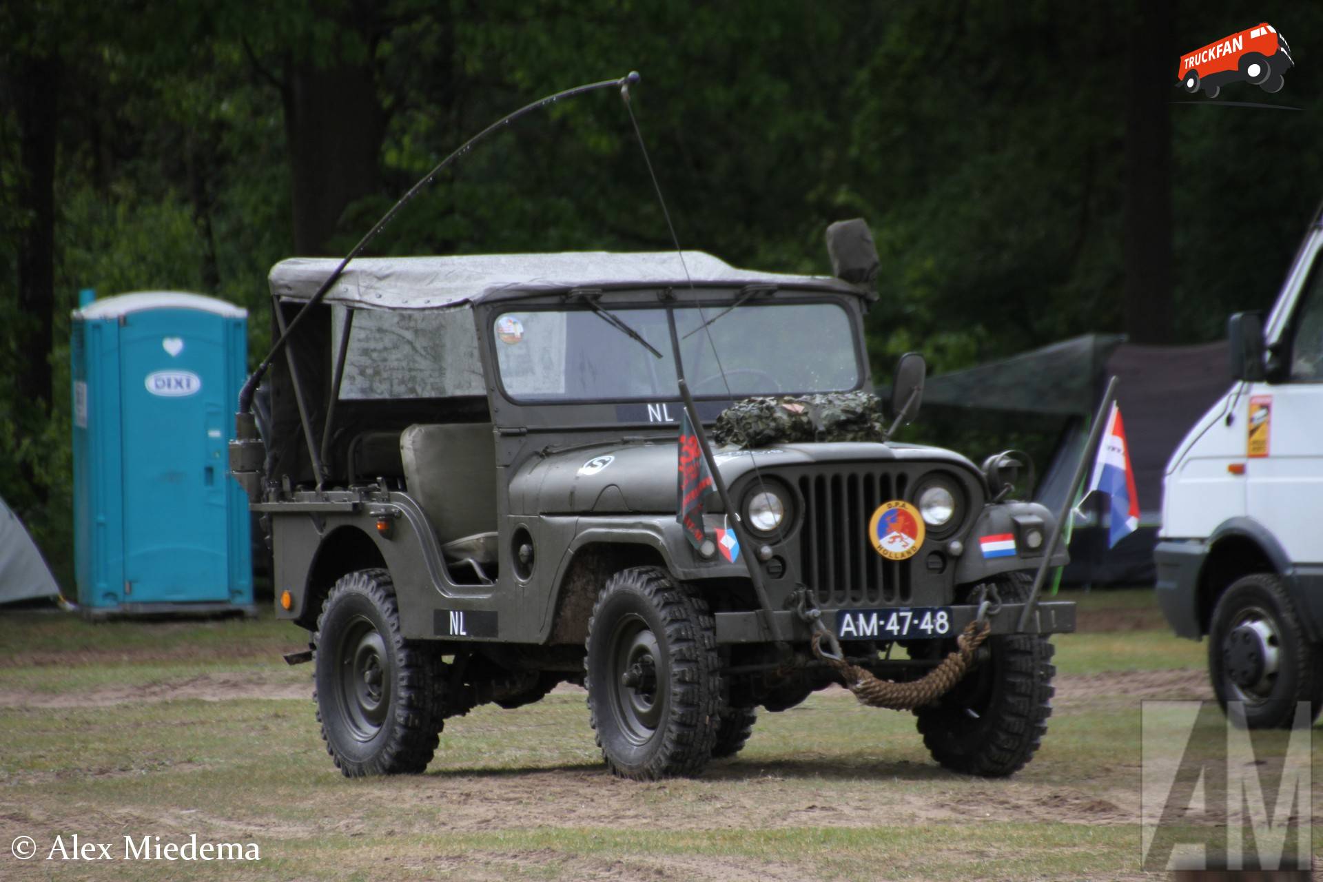 Nekaf M38A1 op Militair oefenterrein Havelterberg
