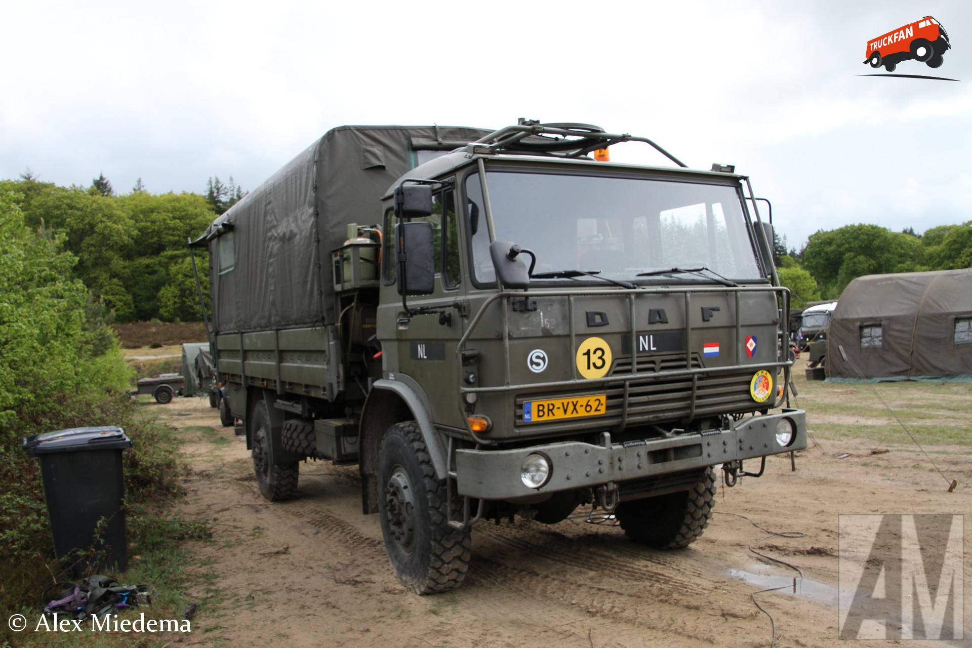 DAF YA 4440 on Military Training Area Havelterberg