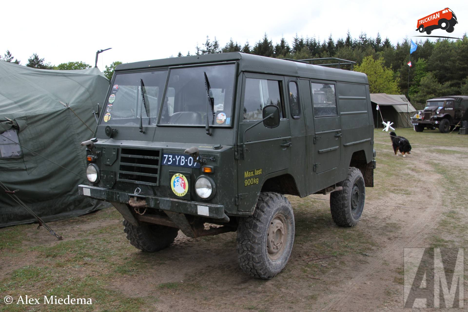 Volvo C304 op Militair oefenterrein Havelterberg