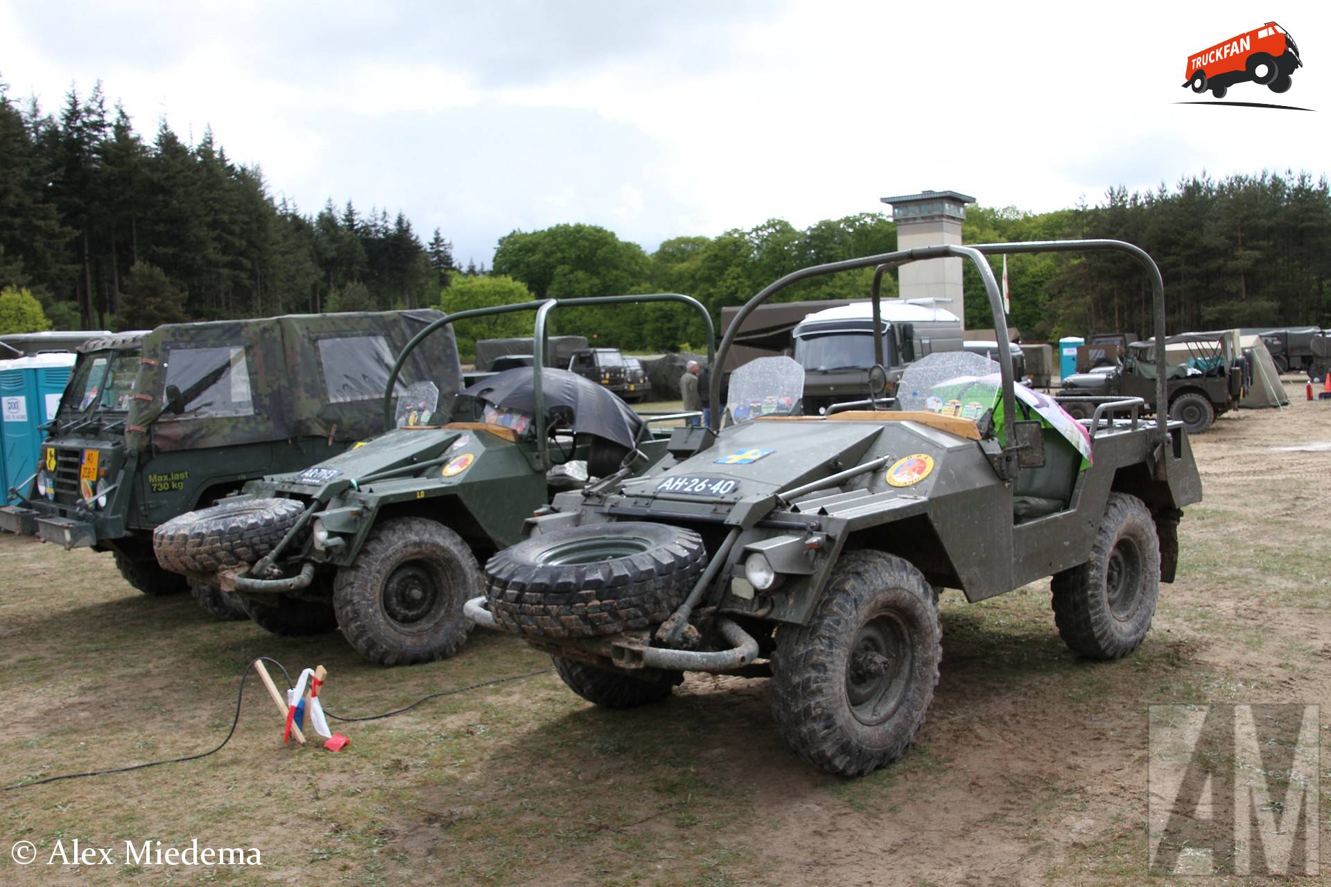 Volvo L3304 op Militair oefenterrein Havelterberg