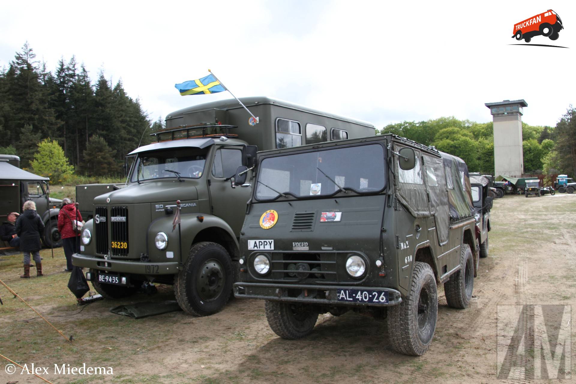 Volvo Laplander op Militair oefenterrein Havelterberg