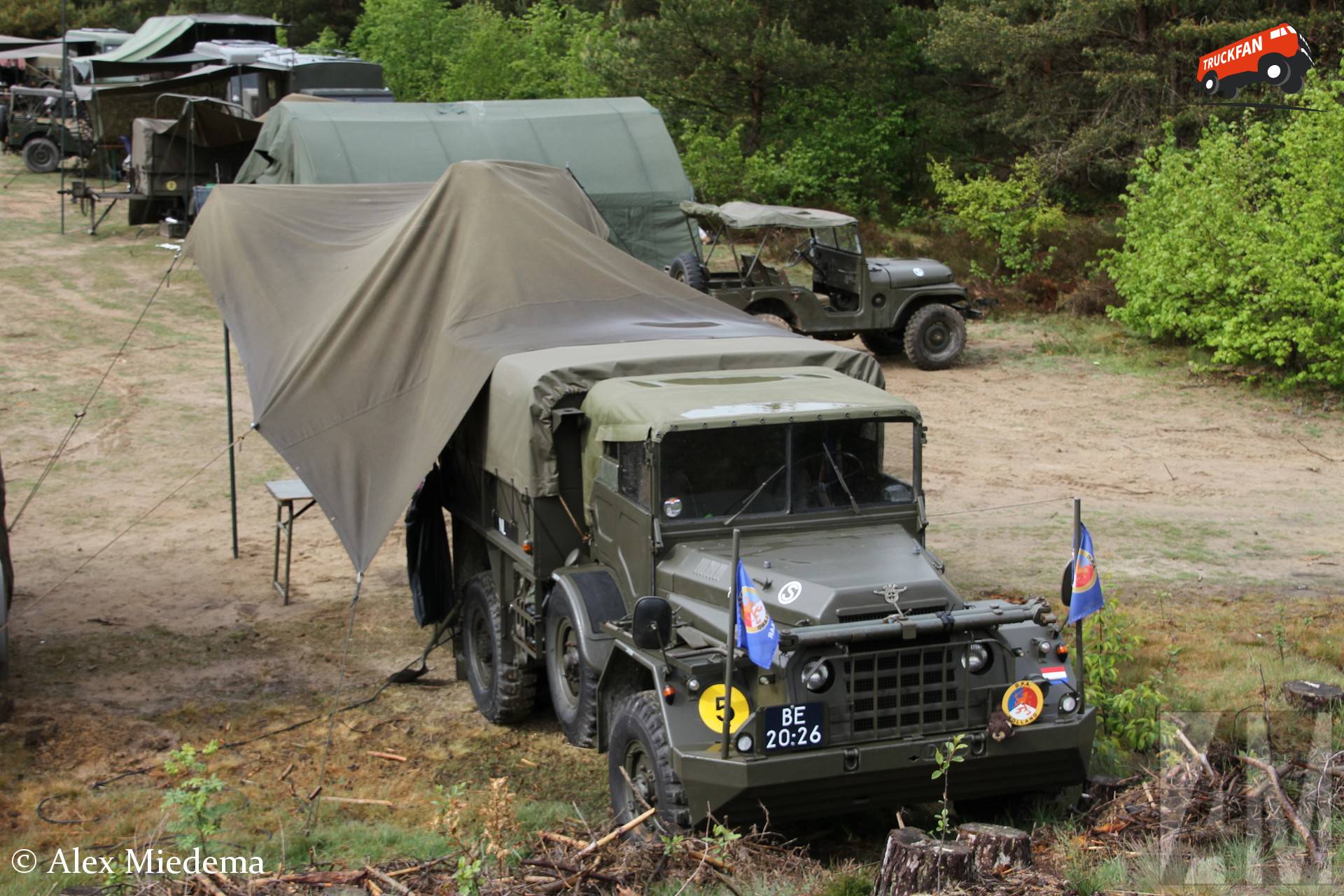 DAF YA 126 tijdens Dutch Peace Army Hemelvaartsweekend 2026