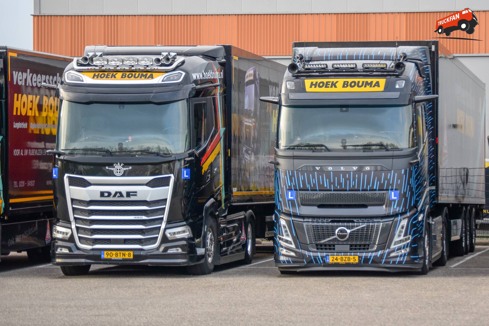 Volvo FH Aero DAF XG 450 FT Verkeersschool Hoek Bouma Avenhorn