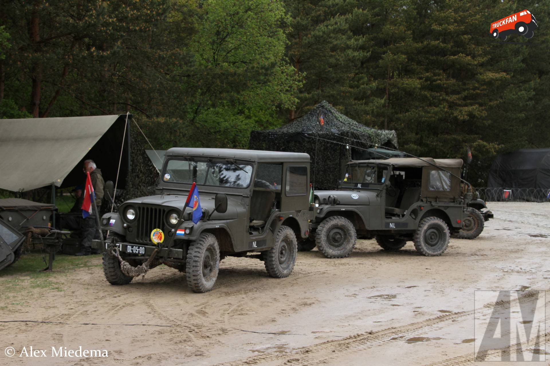 Nekaf M38A1 op Militair oefenterrein Havelterberg