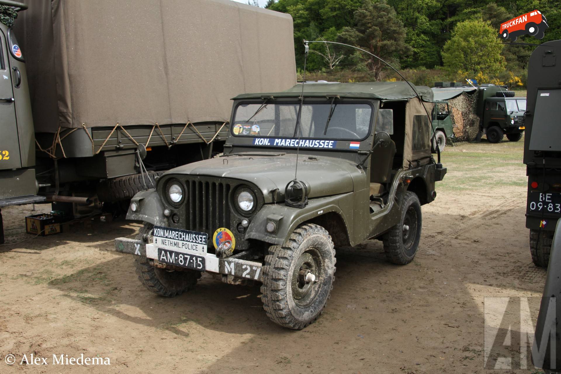 Nekaf M38A1 Marechaussee uitvoering 1960