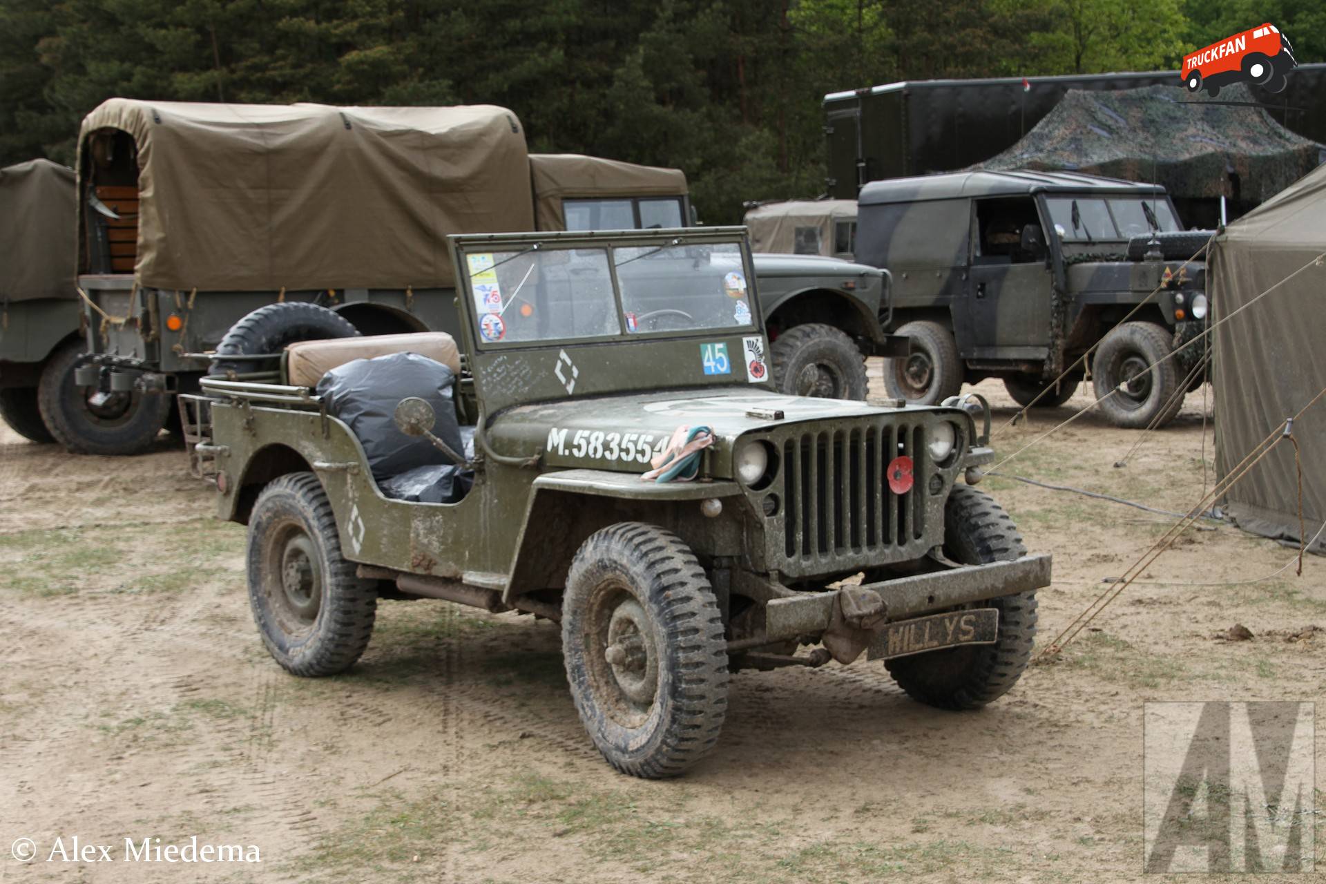 Willys MB at Dutch Peace Army event 2026