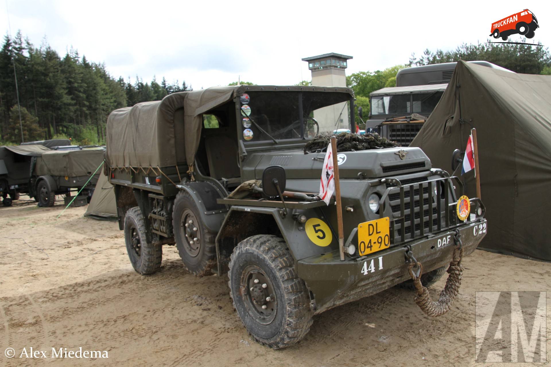 DAF YA 126 tijdens Dutch Peace Army Hemelvaartsweekend 2026