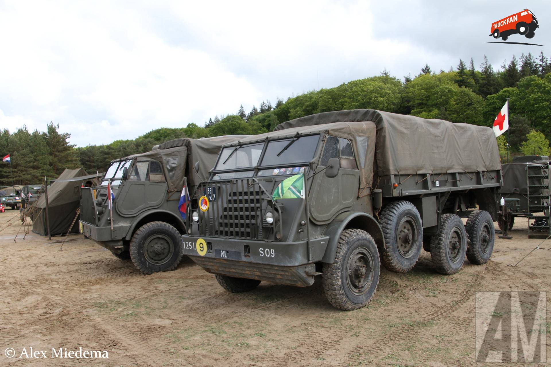 DAF YA 328 tijdens Dutch Peace Army Hemelvaartsweekend 2026