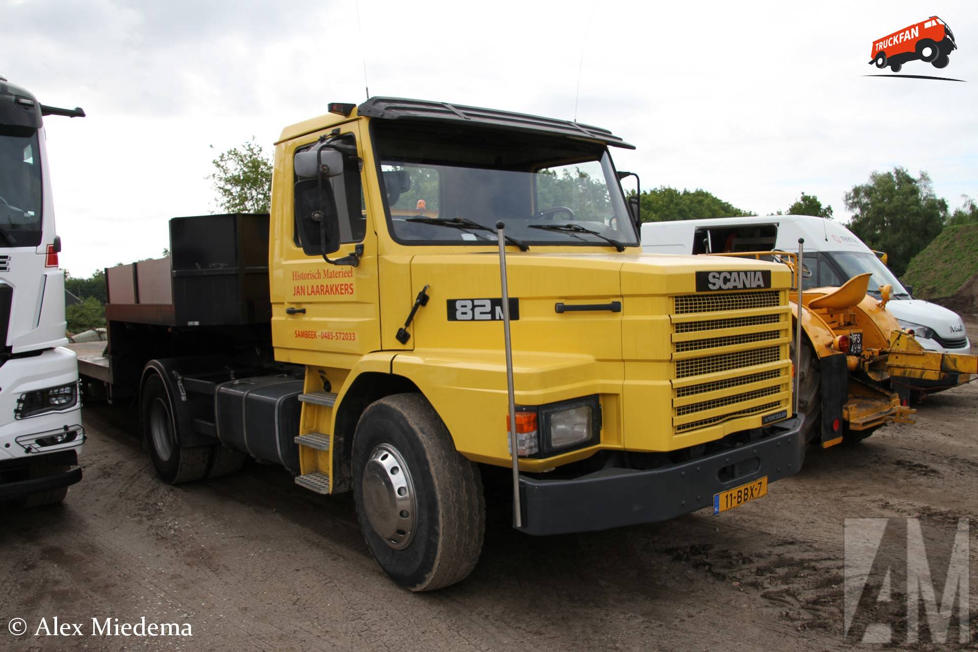 Historisch Materieel Jan Laarakkers Scania T82 in Markelo