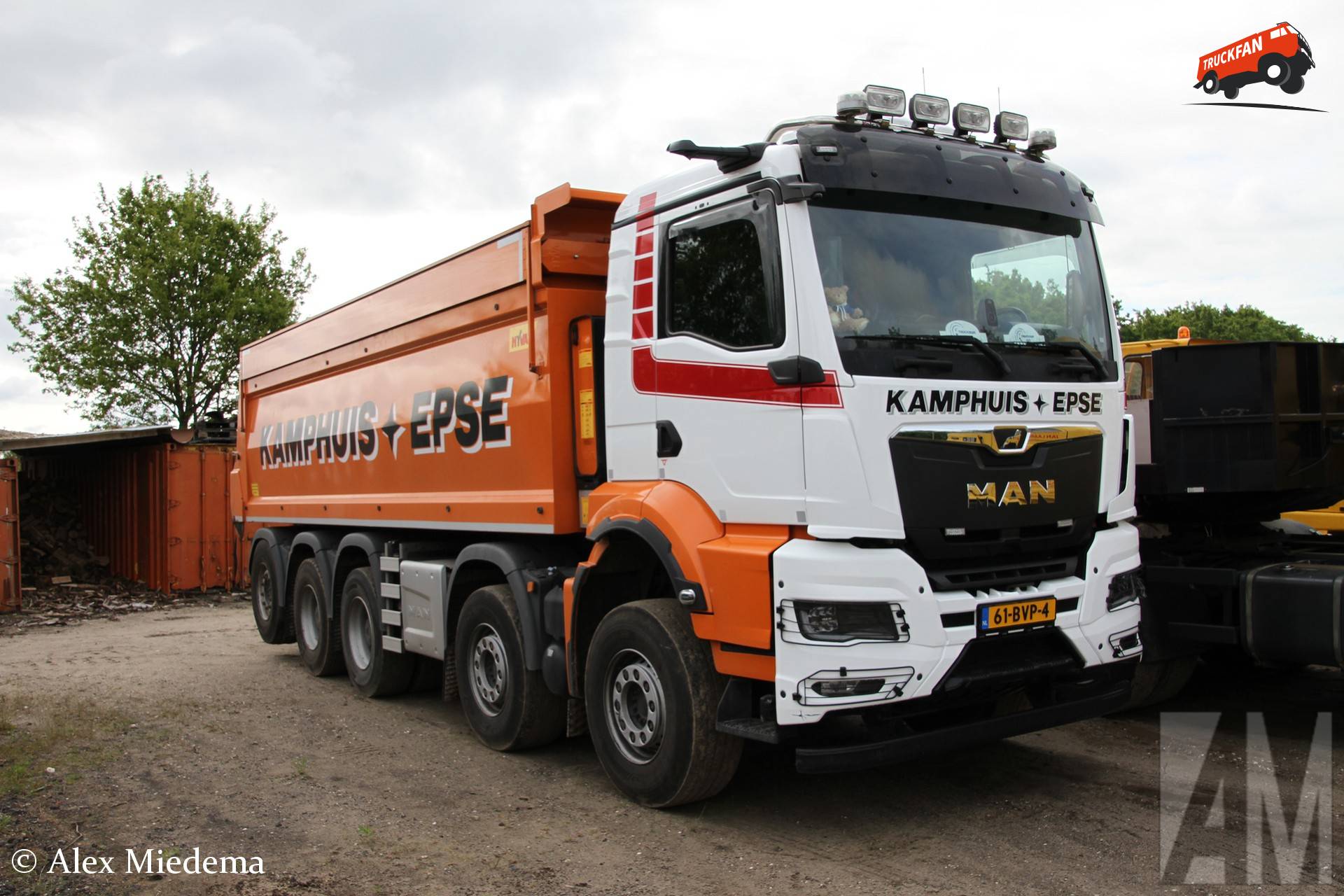 Hyva Kipperopbouw MAN TGS Truck from Kamphuis Epse