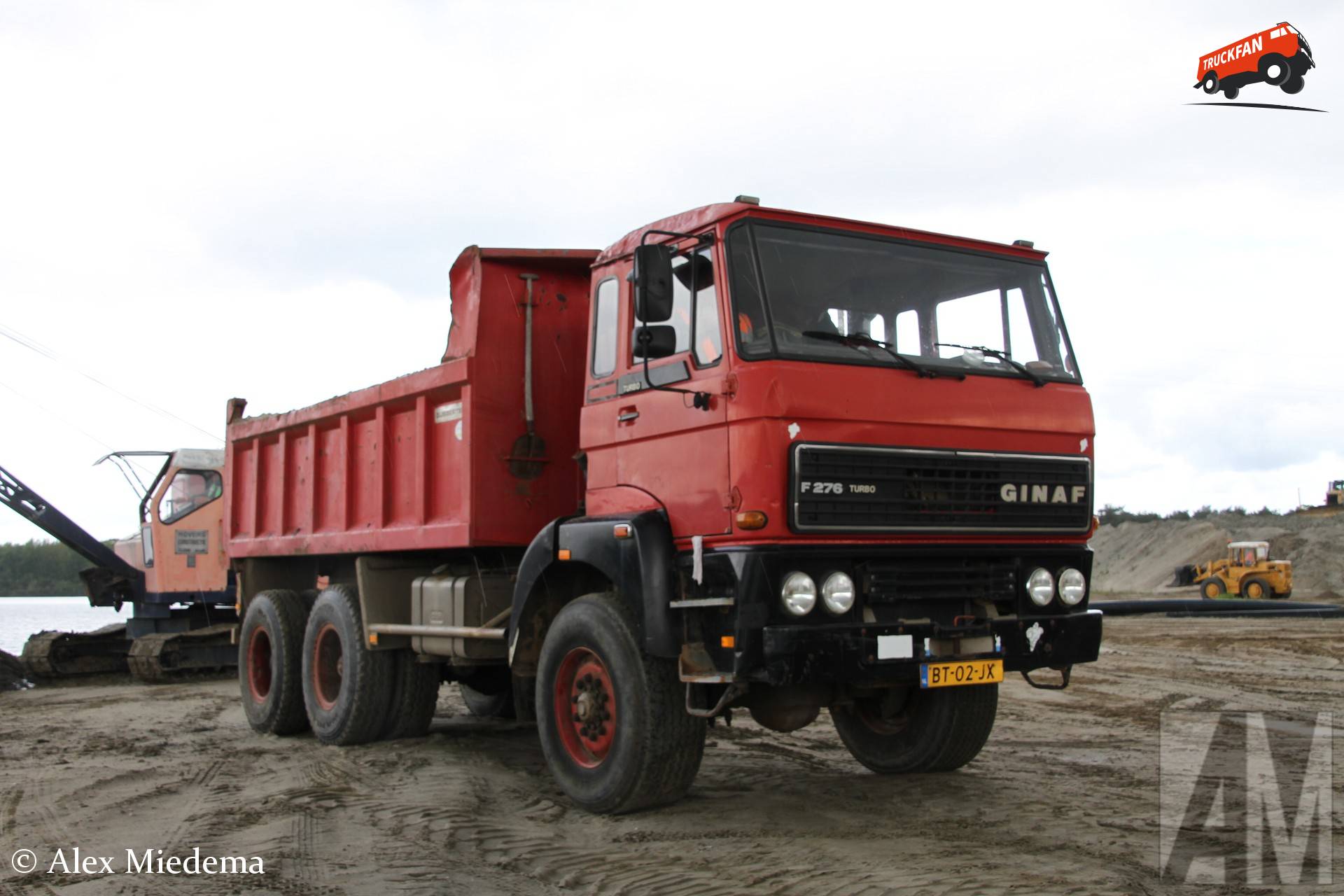 GINAF F276 vrachtwagen bij Higro Markelo 2026