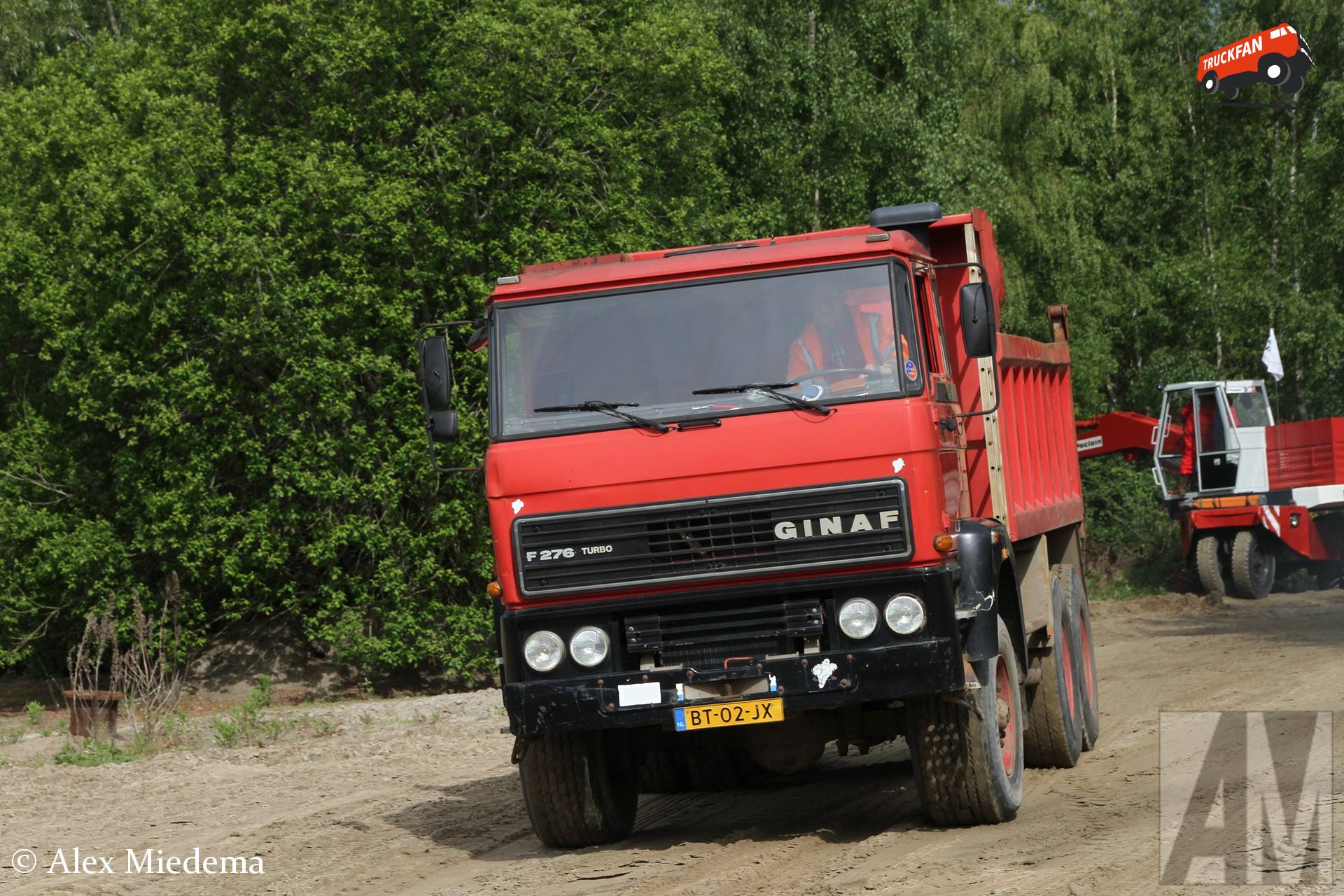 GINAF F276 kipper op evenement Higro Markelo 2026
