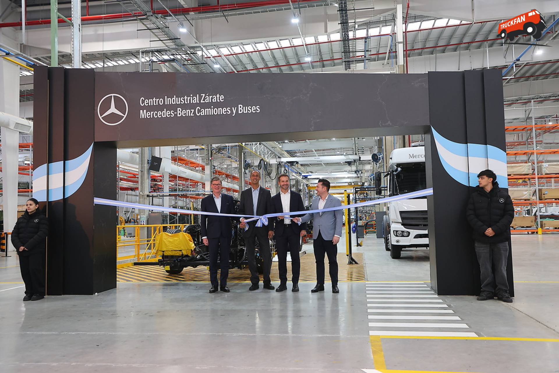 Mercedes-Benz nieuw industrieel centrum in Zárate
