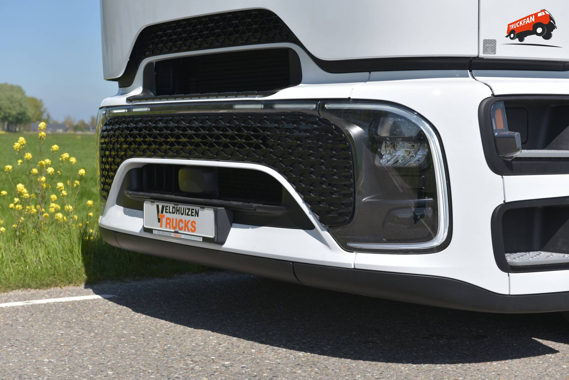 Veldhuizen Trucks elektrische eActros oprijwagen