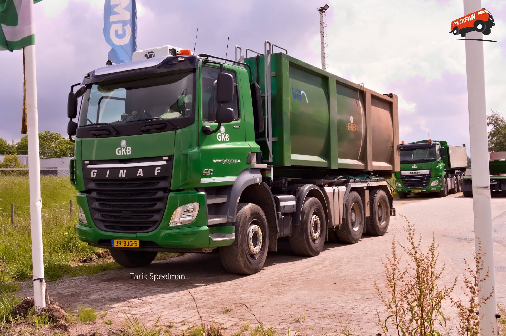 DAF CF Euro 6 vrachtwagen met kenteken 39-BJG-5