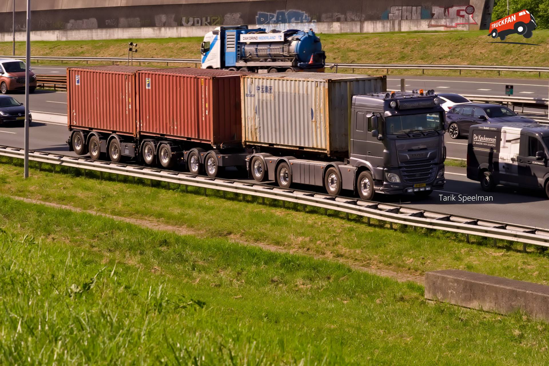 DAF XF Euro 6 vrachtwagen met kenteken 81-BPP-1