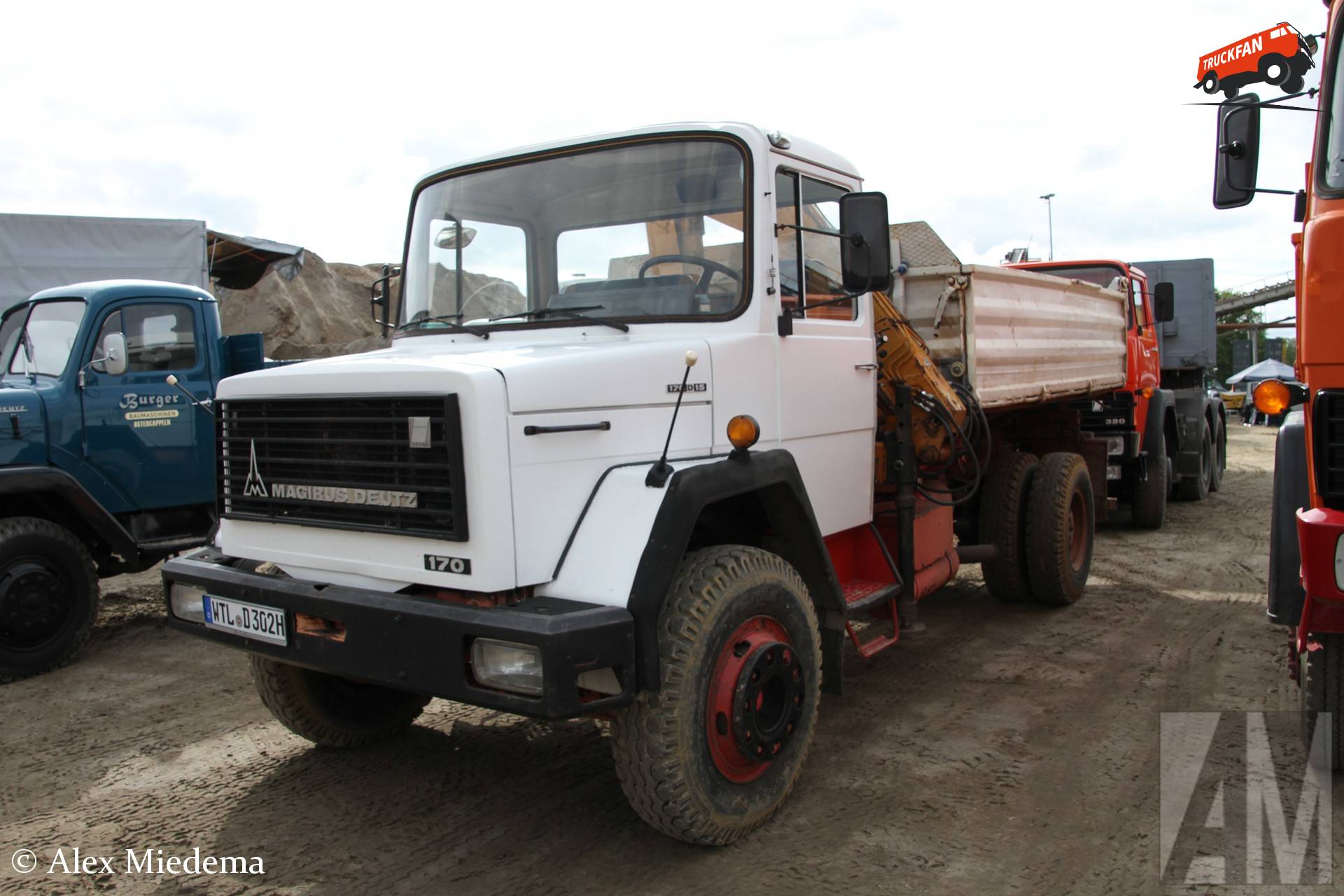 Magirus-Deutz 170D15 truck at Sandpit De Dormelaar