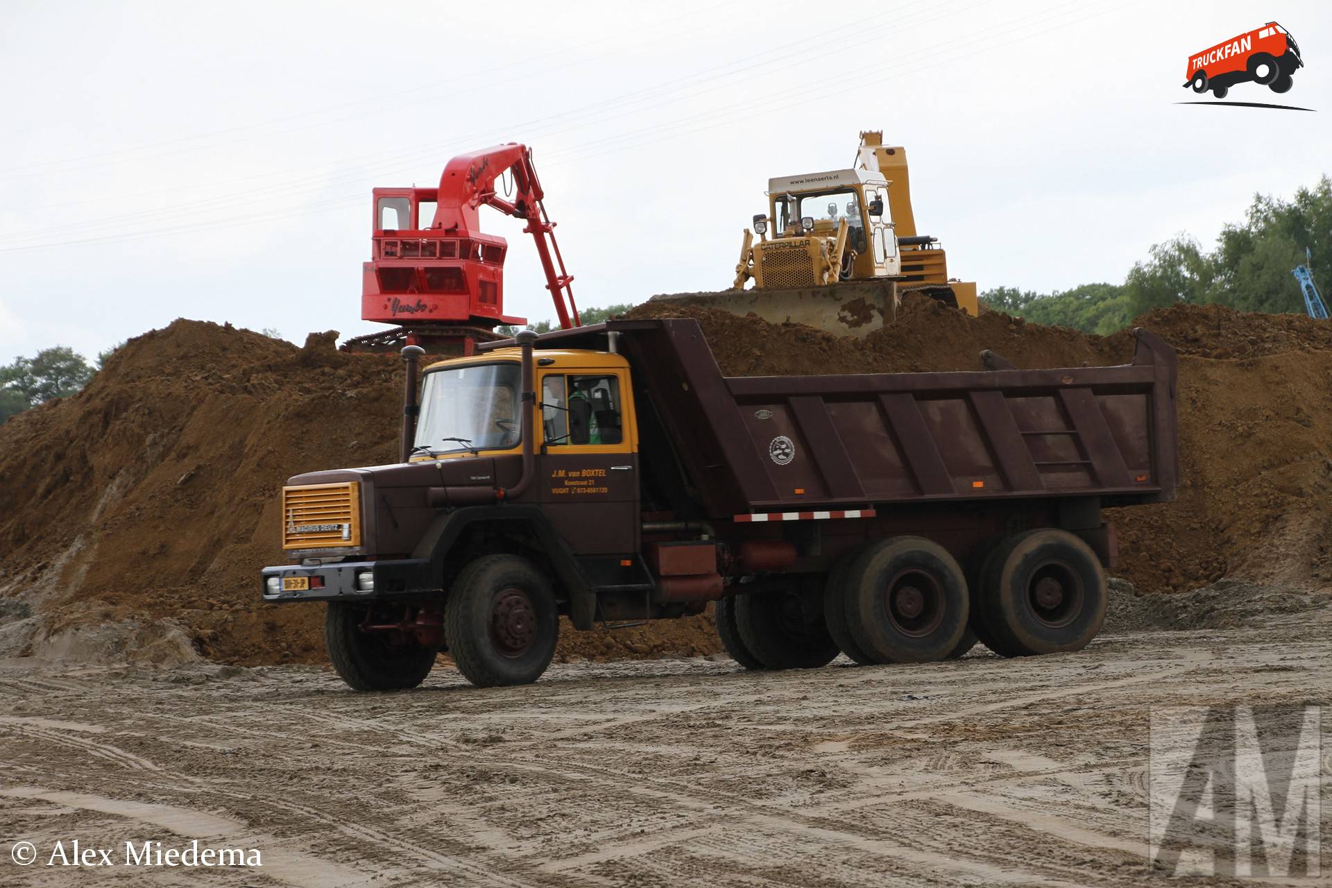 Magirus-Deutz 256M26 AK bij Zandput De Dormelaar