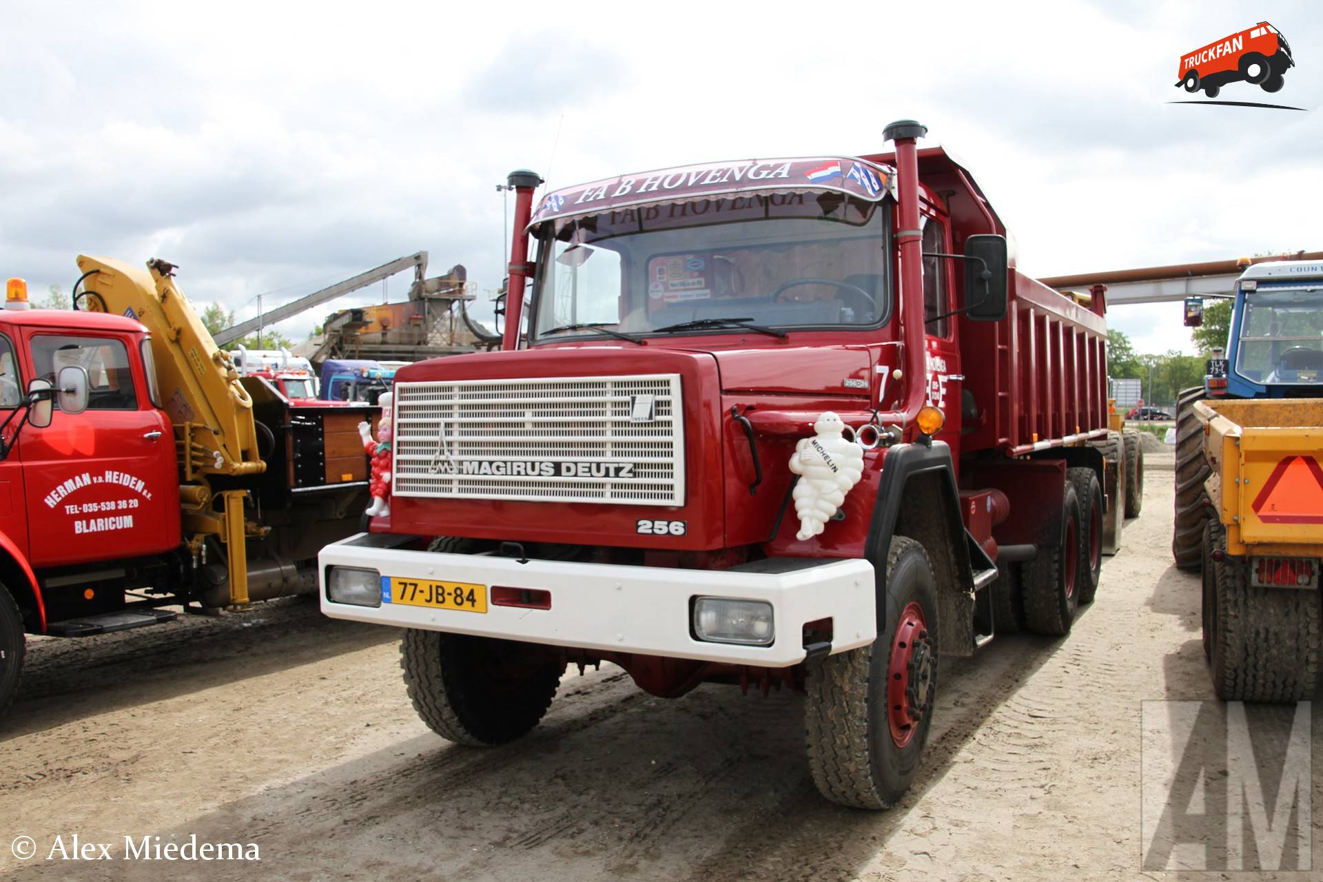 Magirus-Deutz 256D26 truck in Markelo