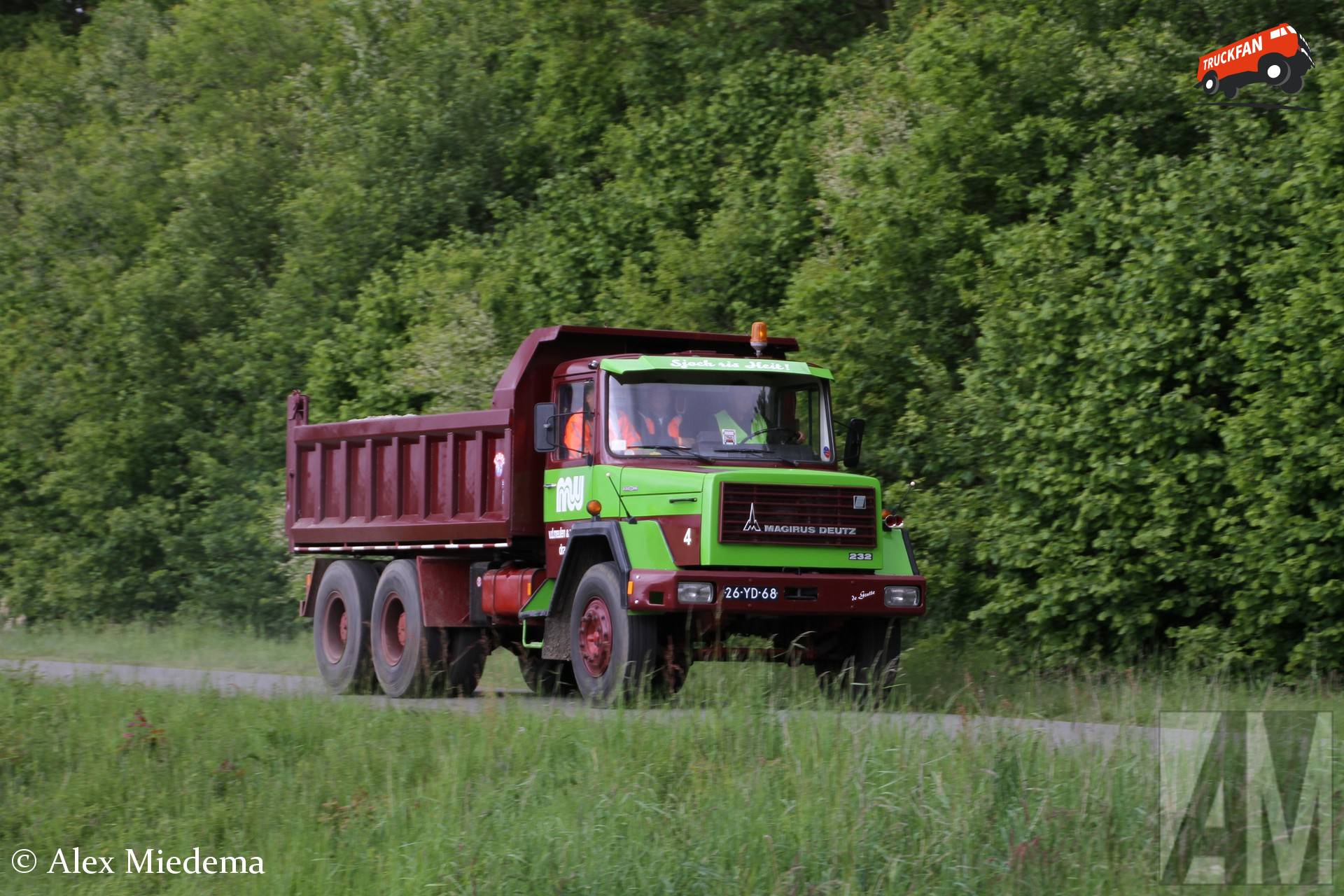 Magirus-Deutz 232D26K truck at Higro Markelo 2026