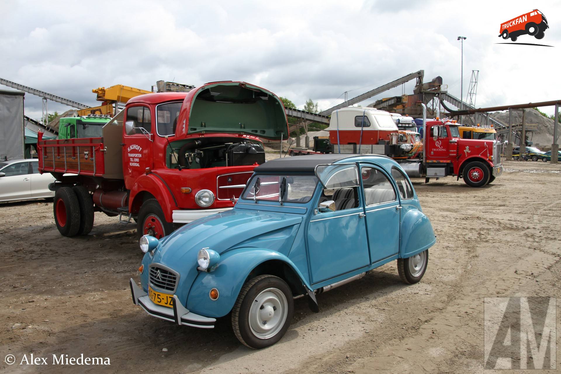 Citroën 2cv6 uit 1983 op Higro Markelo 2026