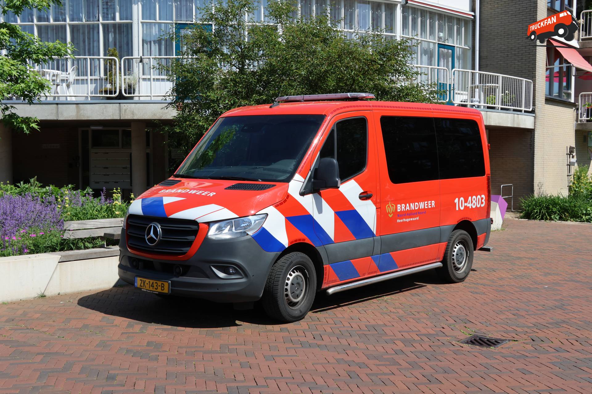 Mercedes-Benz Sprinter op Open Dag Brandweer HHWaard
