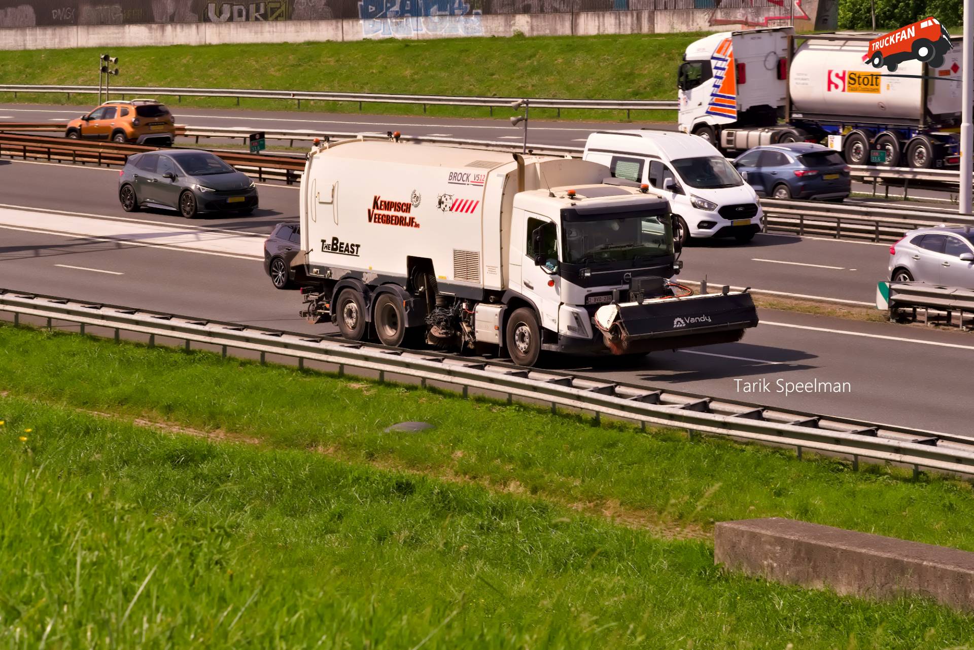 Volvo FM 5th Gen veegmachine op A16