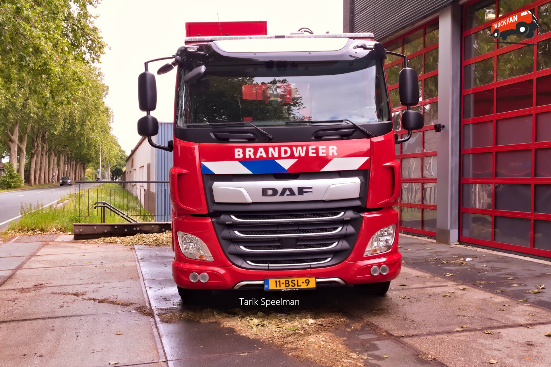 Brandweerauto DAF CF Euro 6 in Gorinchem