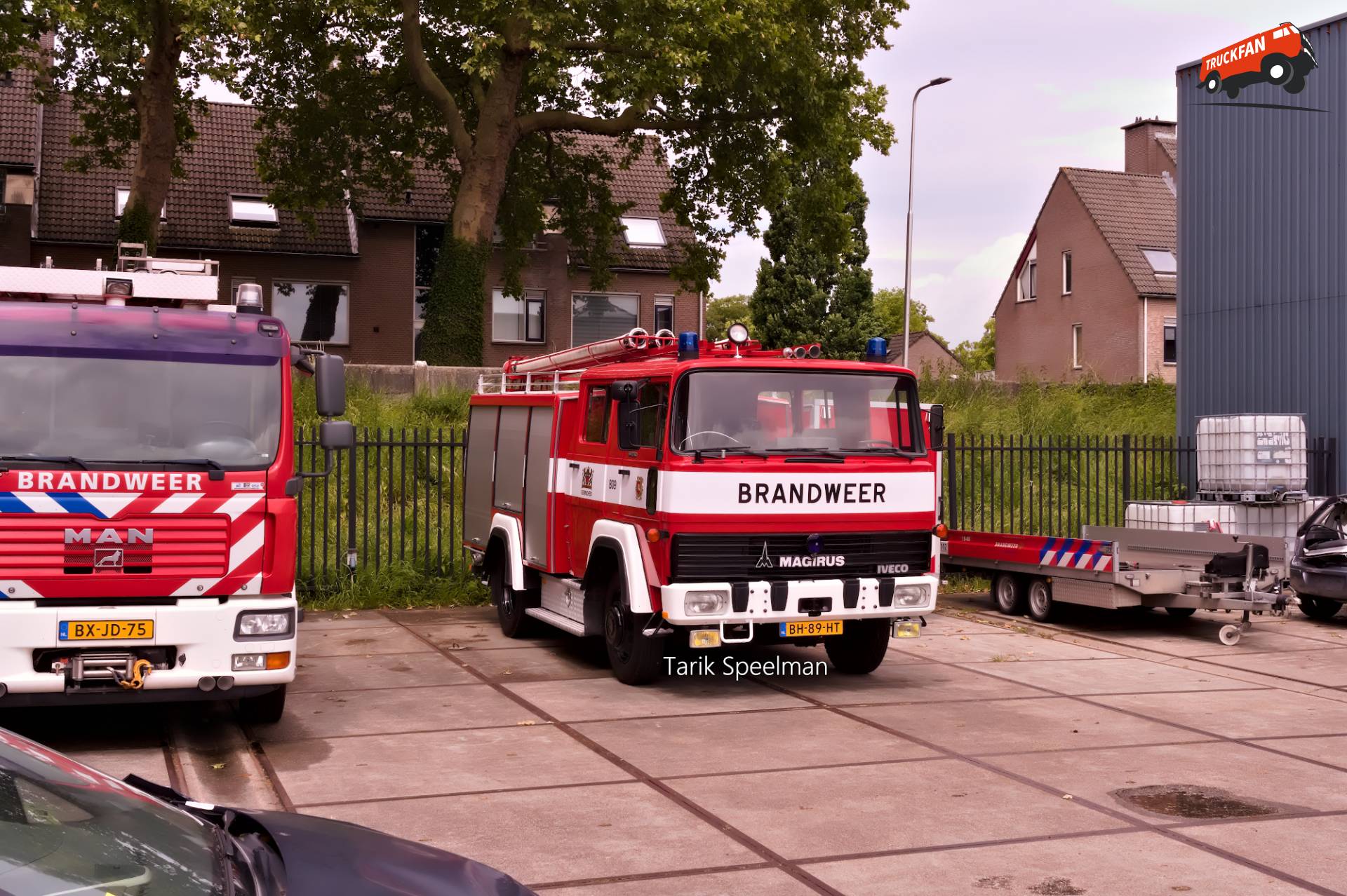 Iveco Magirus 192 D 11 F Fire truck number 809
