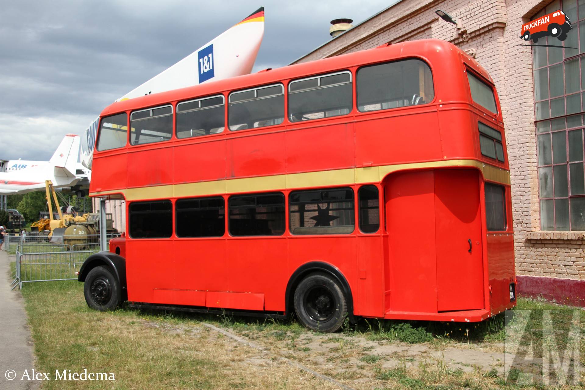 Dubbeldekker Bristol in Technik Museum Speyer