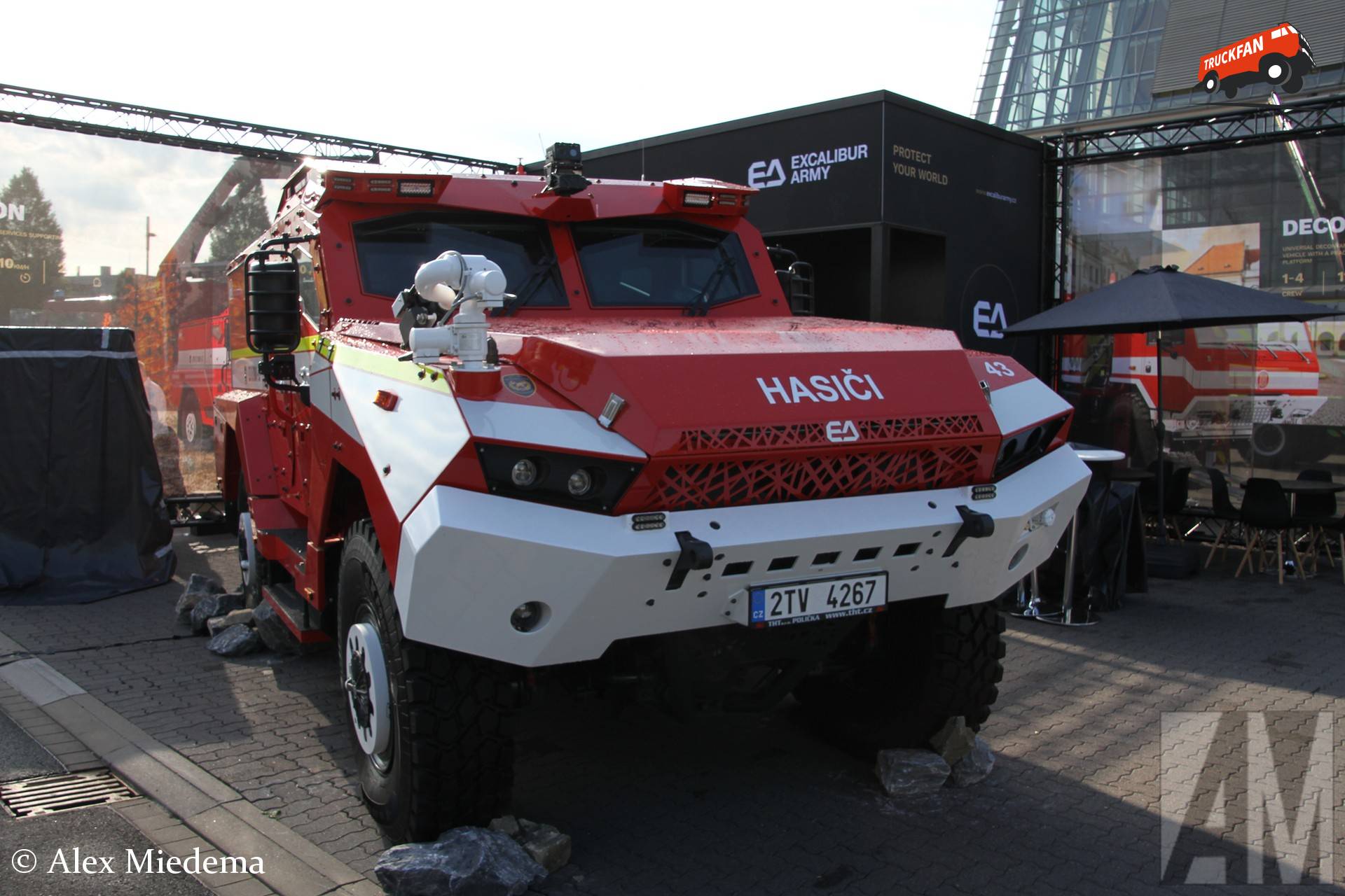 Excalibur Army Triton Pantserwagen in Hannover