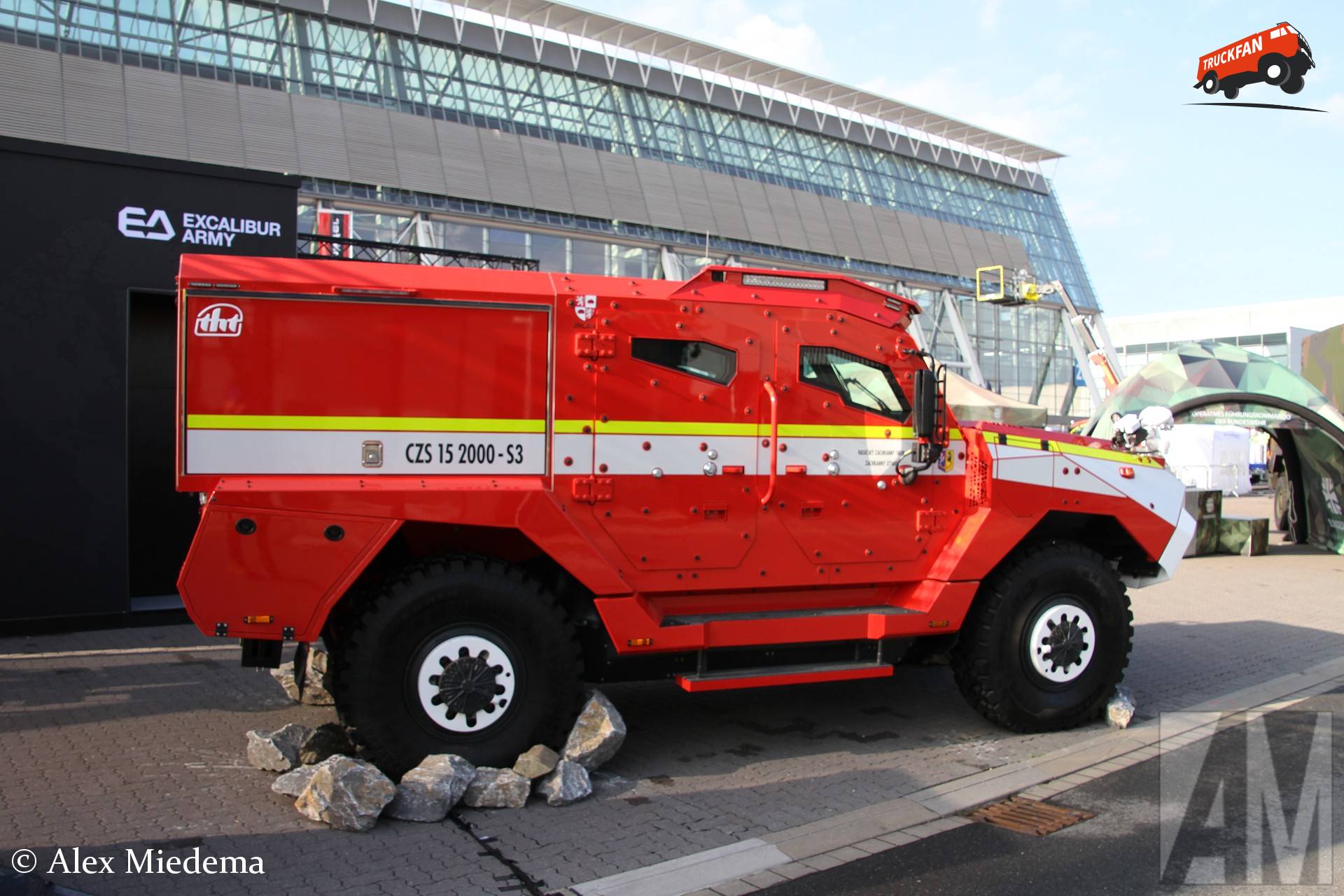 Excalibur Army Triton pantserwagen in Hannover