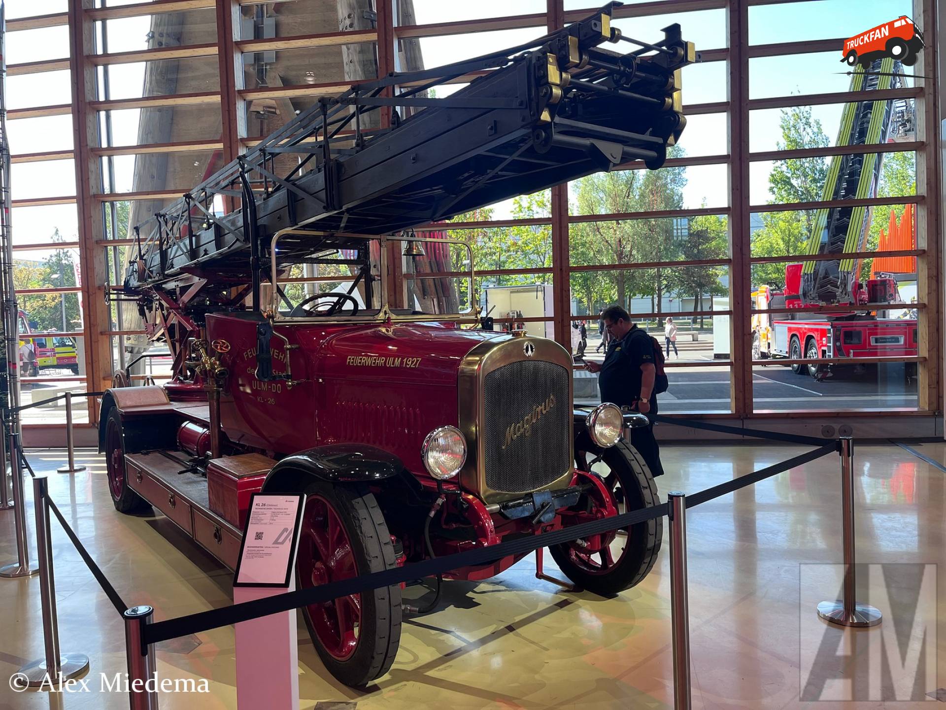 Magirus KL 26 fire engine, year of manufacture 1927