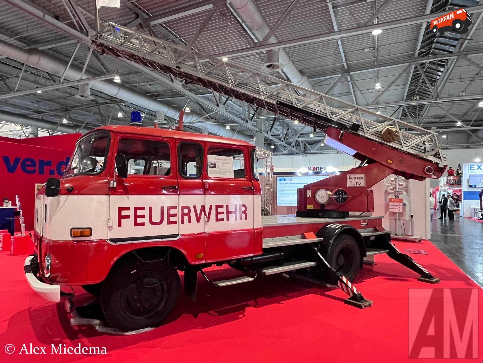 IFA W50 autoladder bij Interschutz 2026