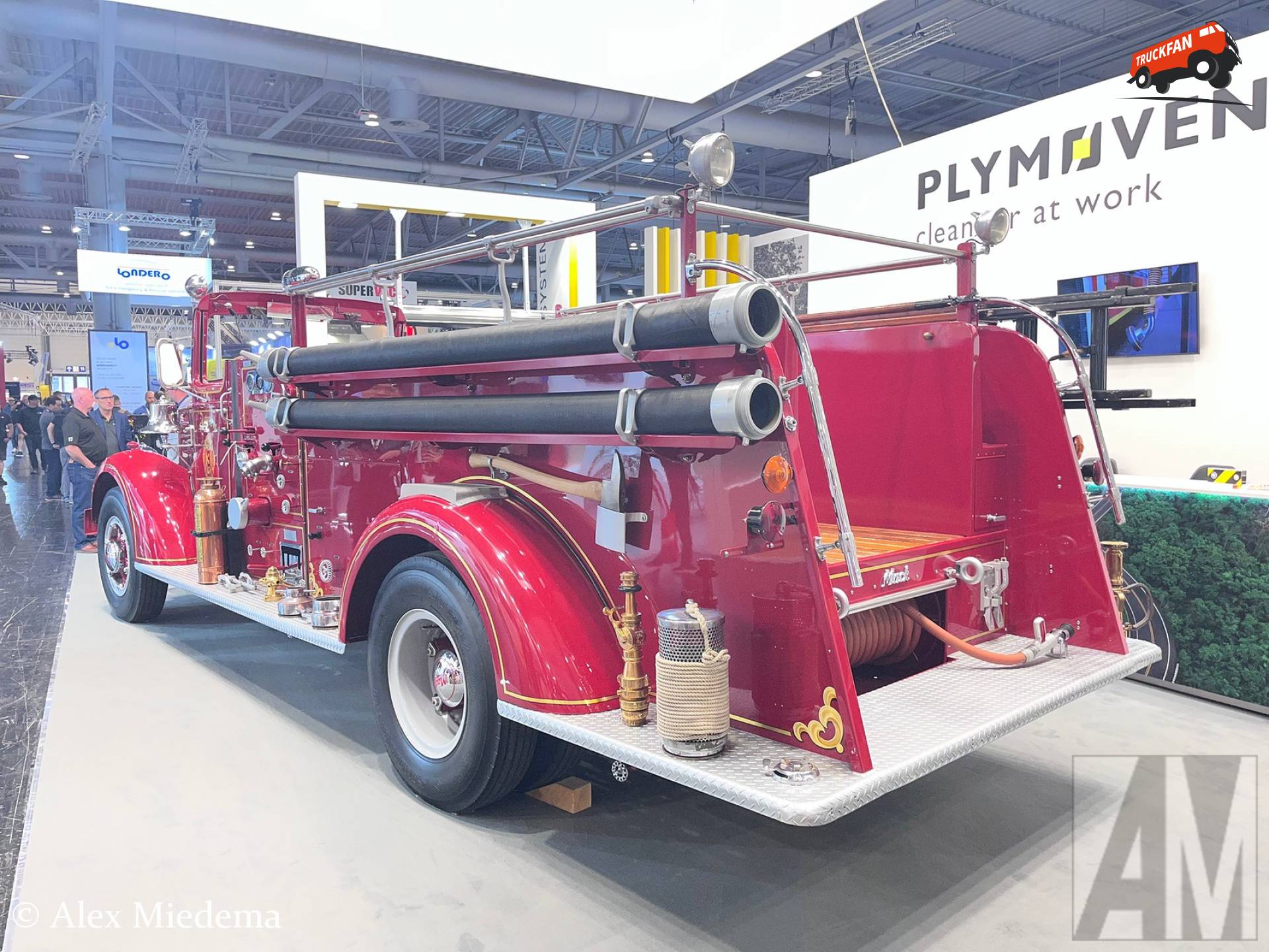 Mack voertuig uit 1945 op Interschutz 2026